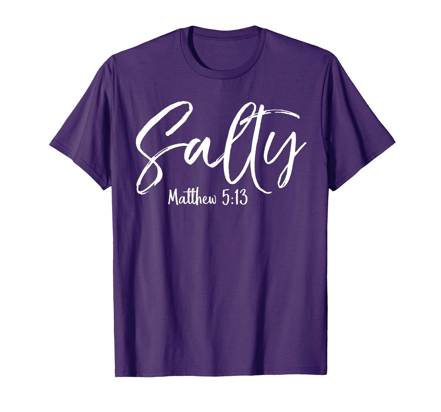 Salty Shirt Matthew 5:13 Vintage Christian Tee T-Shirt