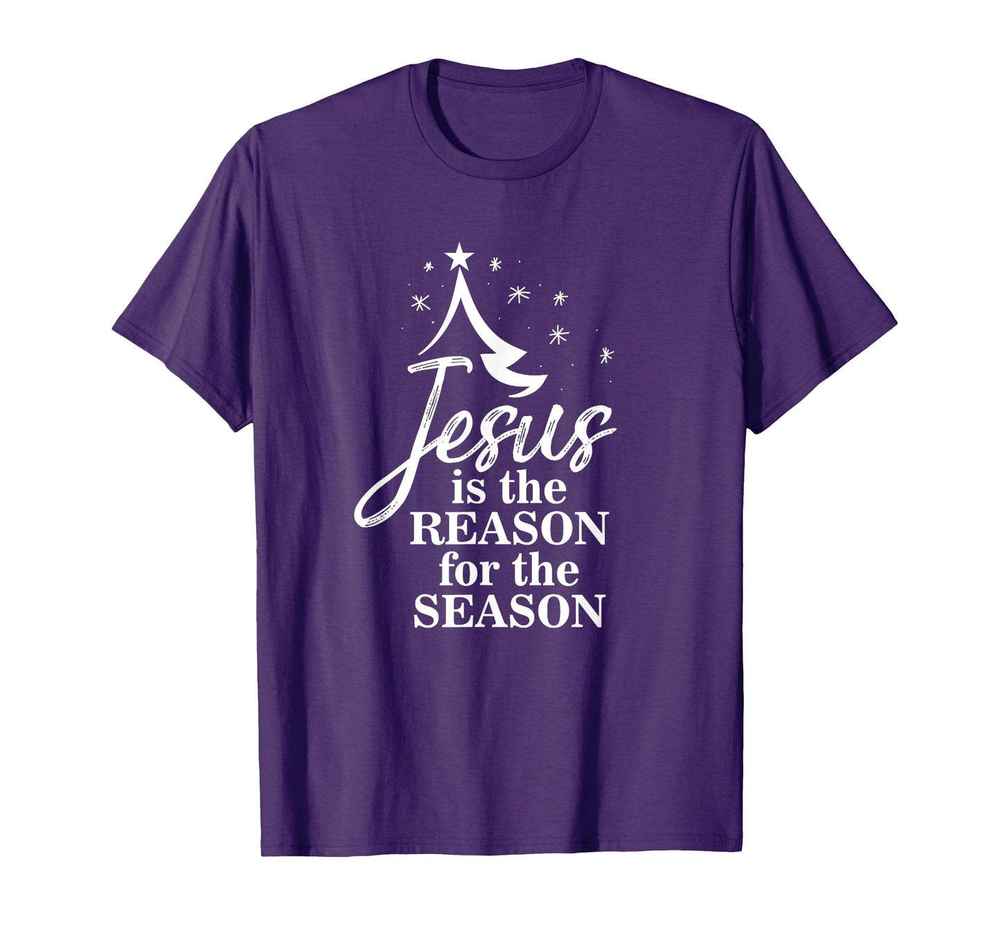 Jesus Reason For The Season Christian Christmas Spiritual T-Shirt