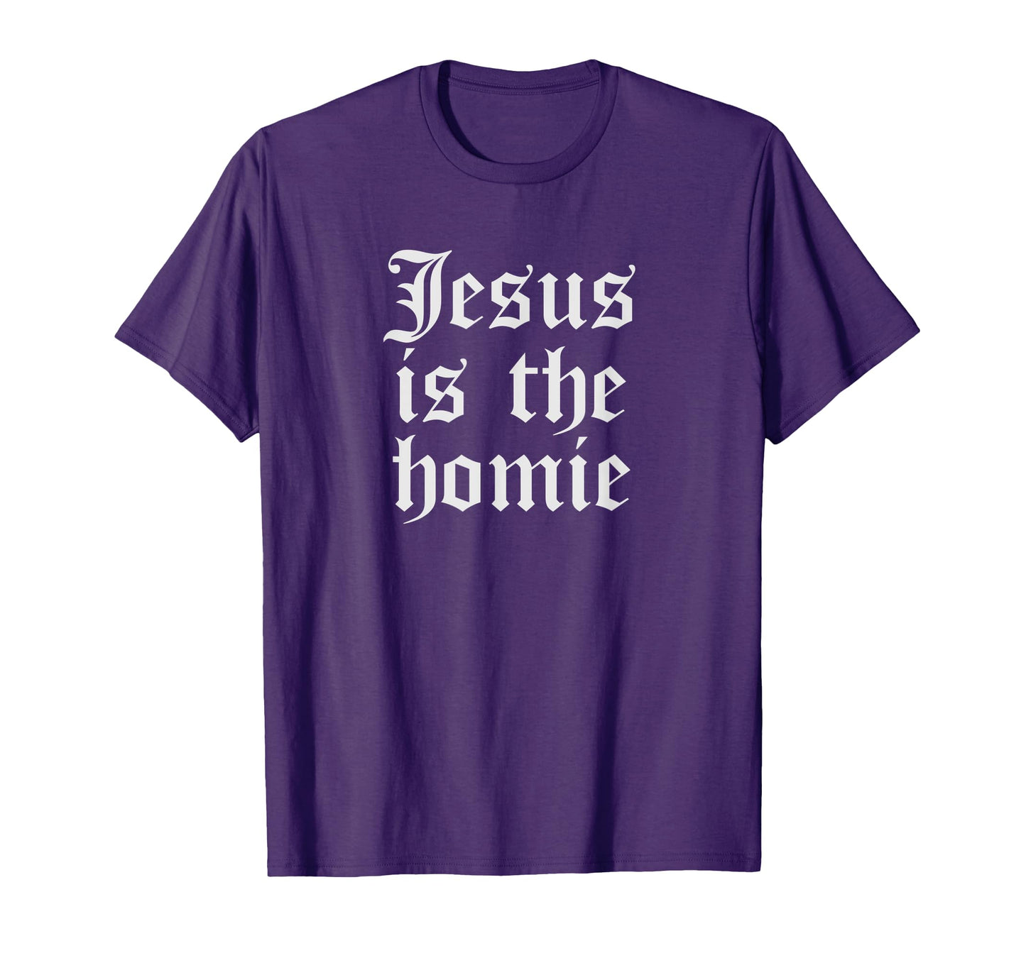 Funny Cholo Clothing For Men Chicano Mexican Jesus Is Homie T-Shirt