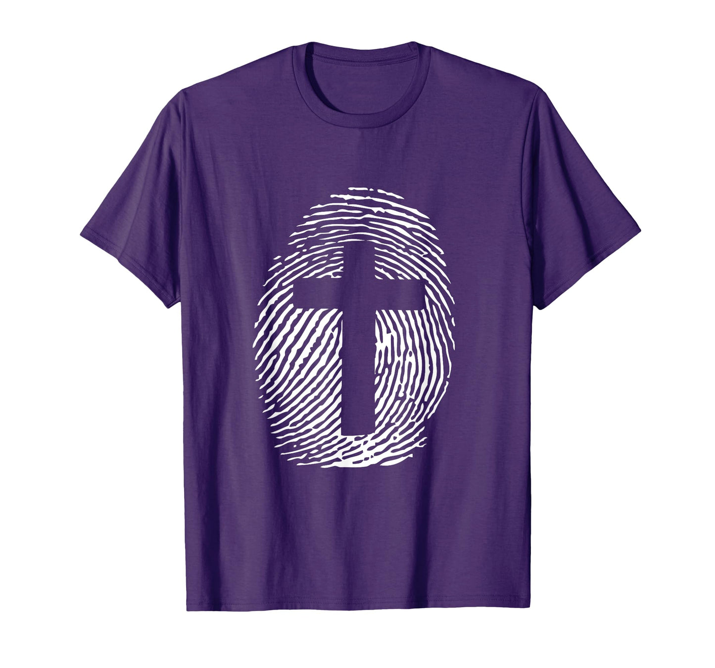 Formed in His Image of Jesus Cross Thumbprint Art T-Shirt