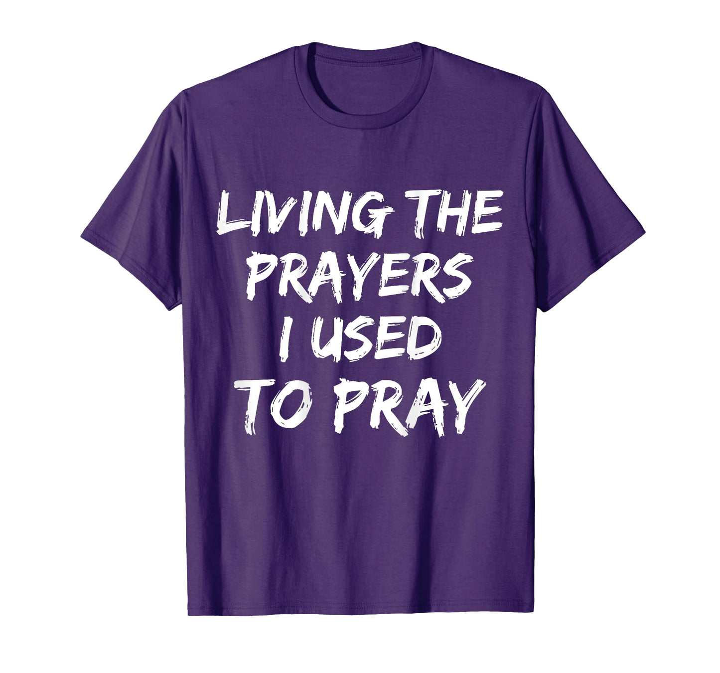 Living The Prayers I used to Pray on back T-Shirt