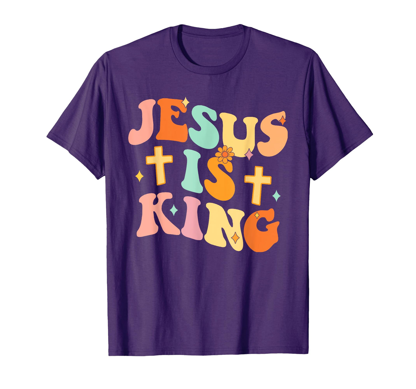 Jesus Is King Youth Toddler Boys Girls Christian T-Shirt