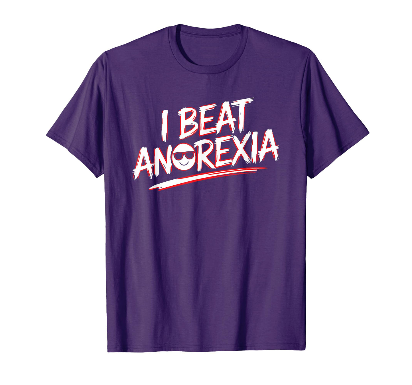 I Beat Survived Anorexia Awareness Survivor Warrior T-Shirt