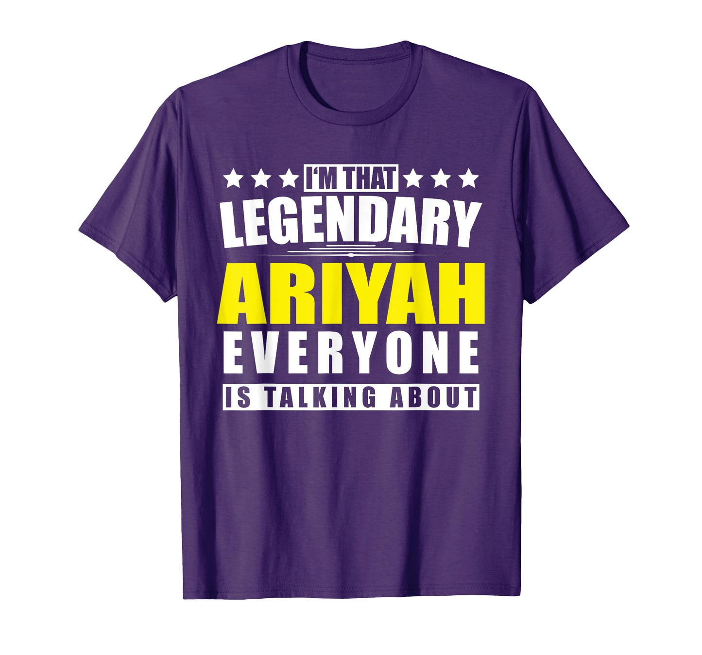 Name Ariyah First Name Gifts - Funny Personalized Gift T-Shirt