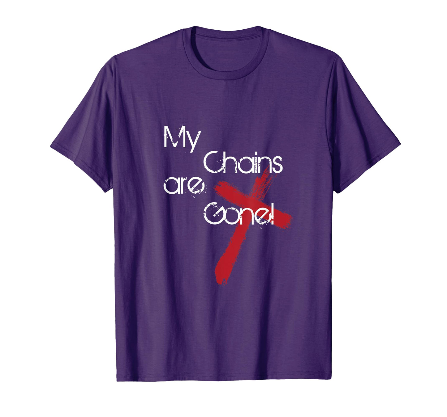 My Chains Are Gone Cross T-Shirt T-Shirt