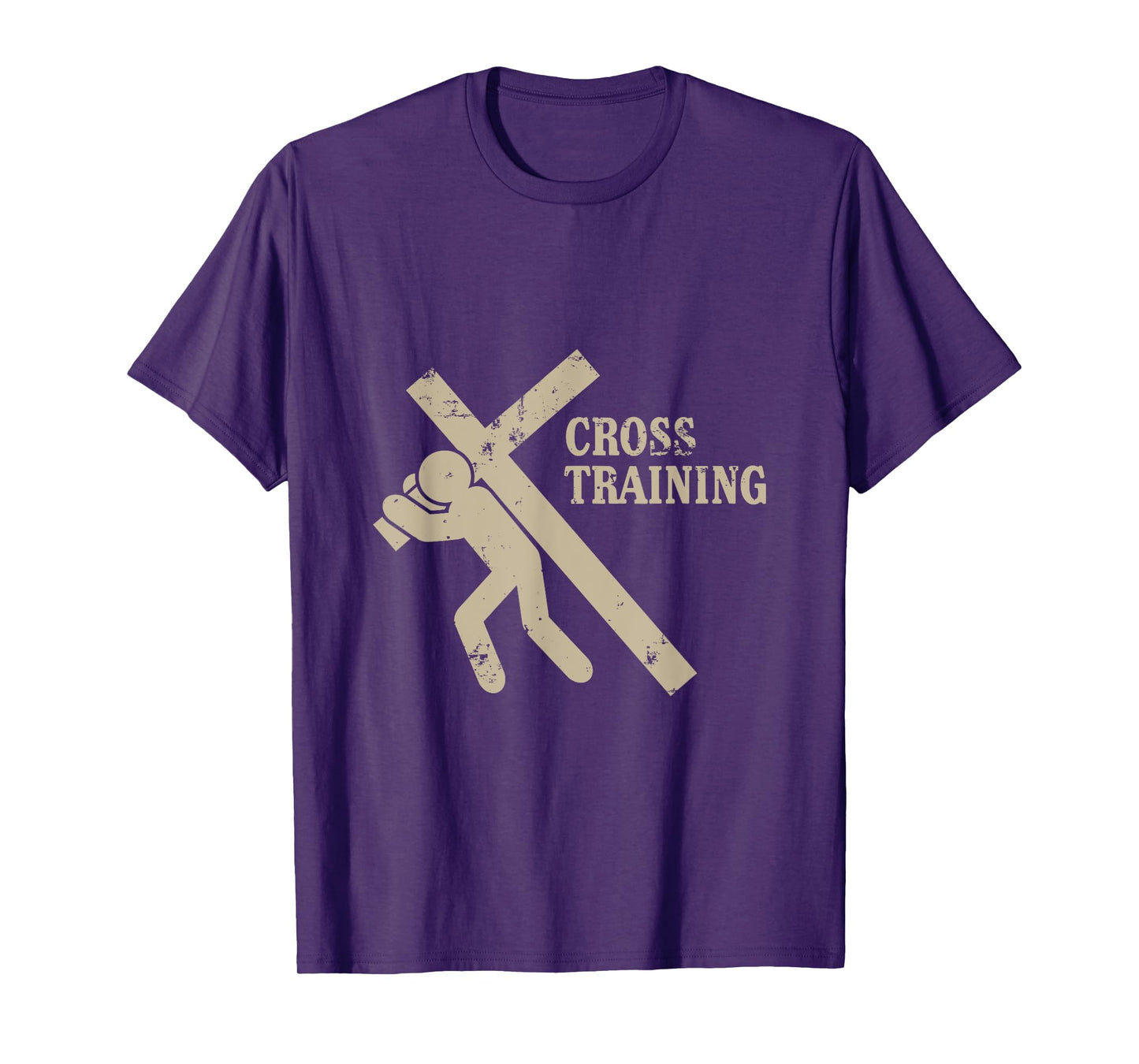 Funny Cross Training Religious Weightlifting Exercise T-Shirt