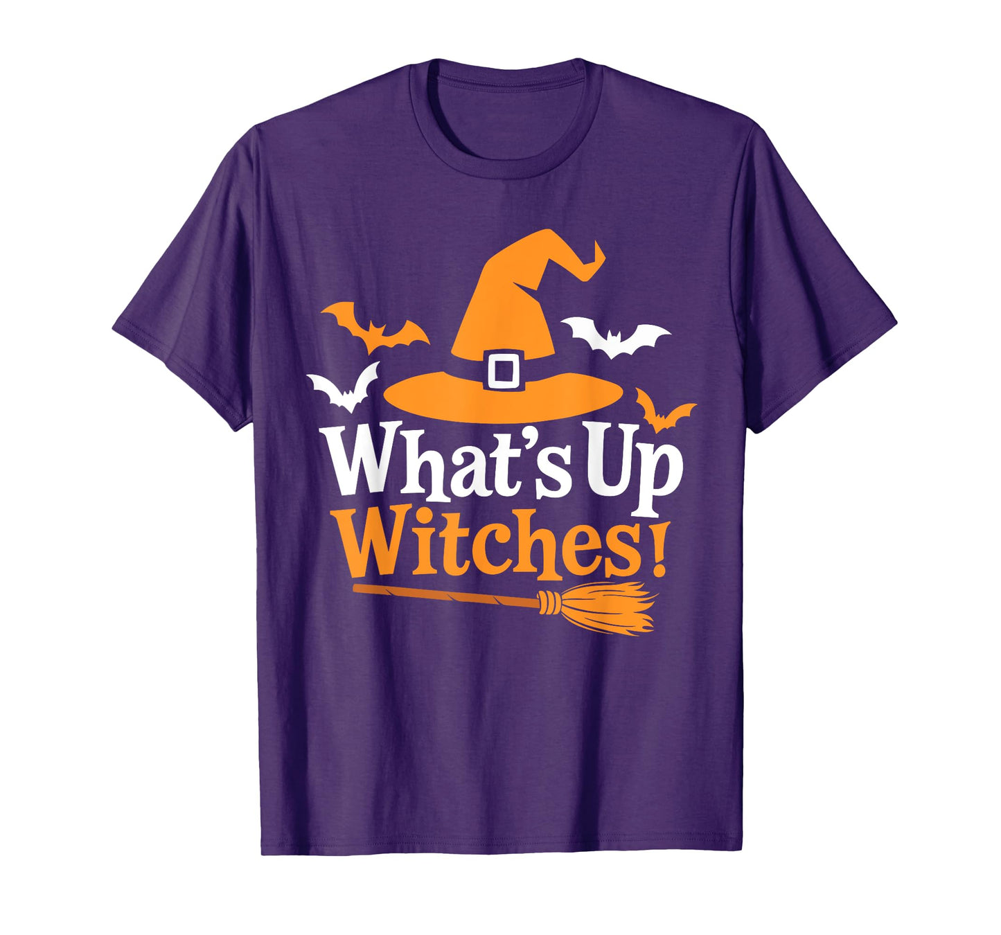 Funny Halloween Witch Costume What's up Witches T-Shirt