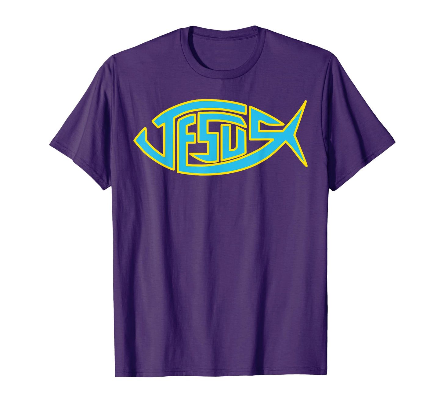 Jesus Fish - Ichthys Symbol - Christian Design For Teen T-Shirt