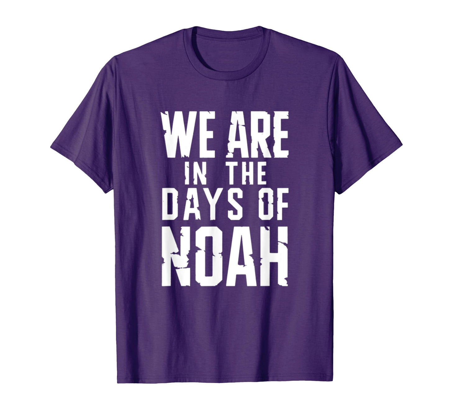 Matthew 24:37 The Days Of Noah Jesus Christ Bible Verse T-Shirt