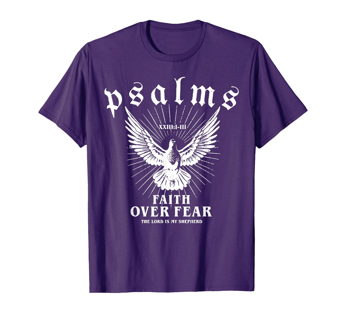 Psalms Faith Over Fear T-Shirt
