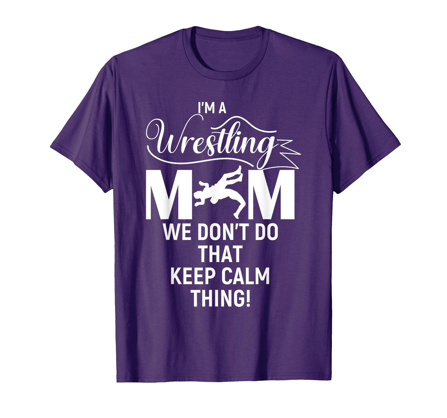 i'm a wrestling mom Funny Girl Wrestling Mom Women Kids T-Shirt