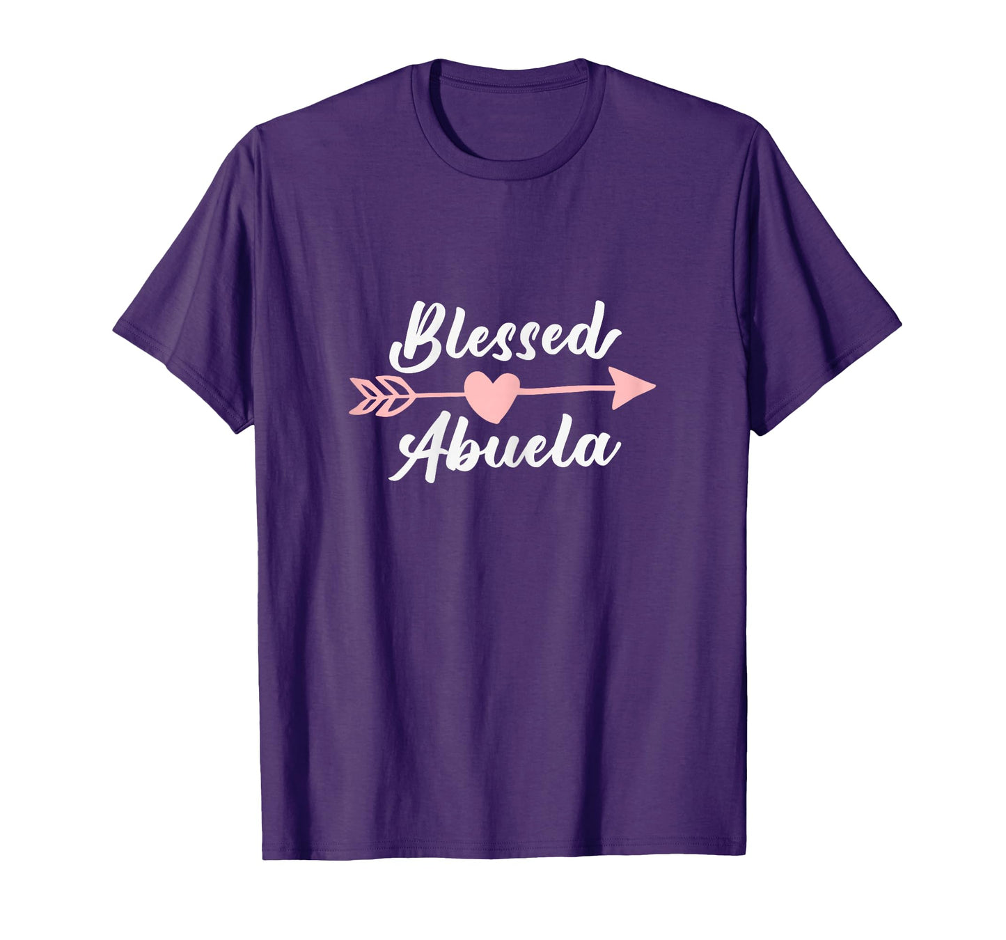 Blessed Abuela Arrow Heart Love Grandma Cute Funny T-Shirt