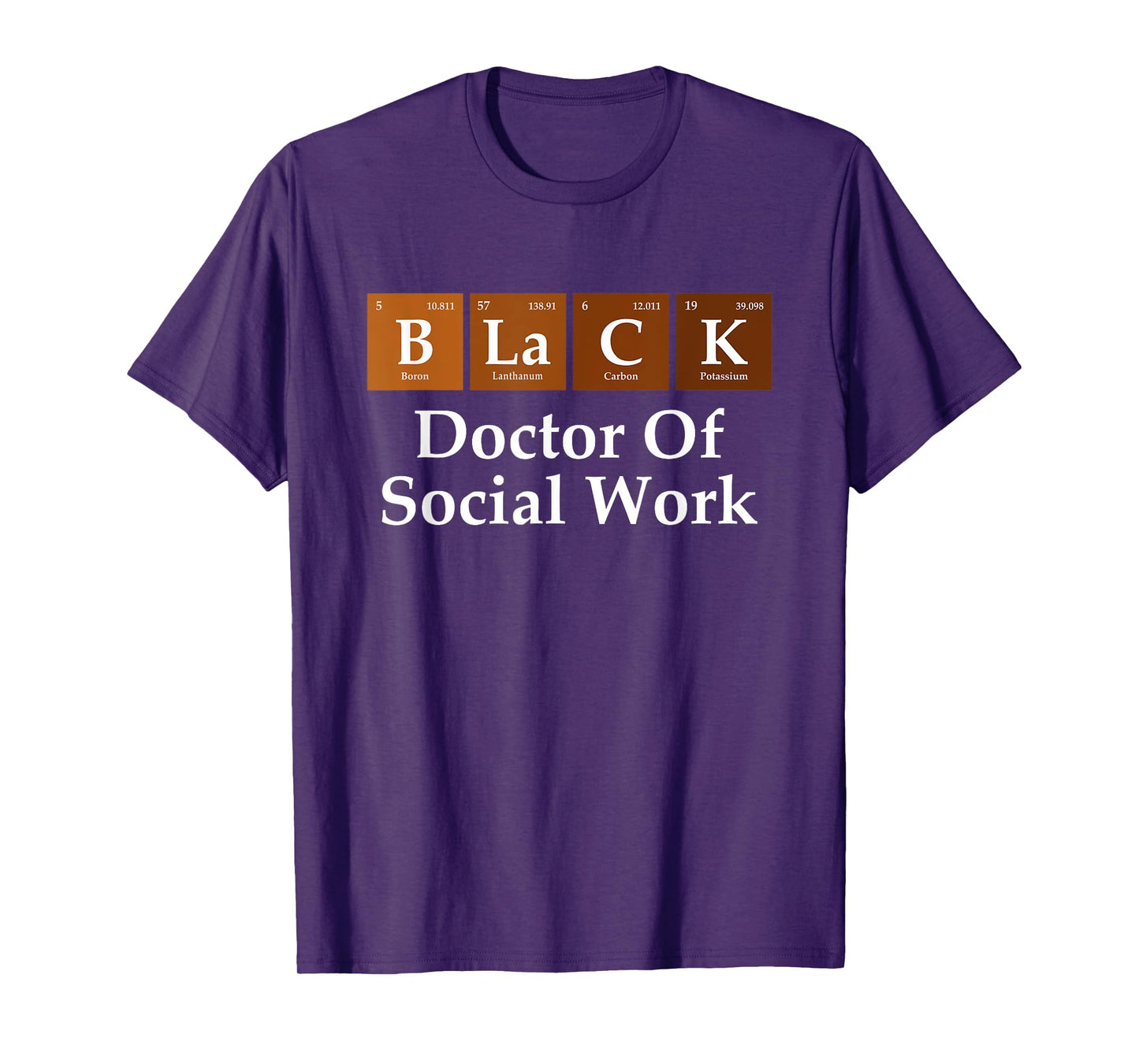 Black History Doctor Of Social Work Graduation T-Shirt