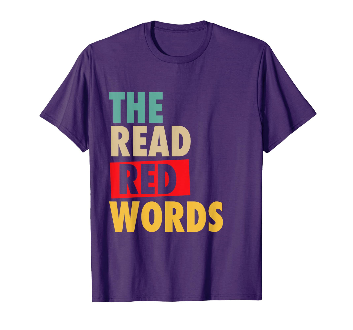 Read The Red Words Religious Christian Saying Sarcastic T-Shirt