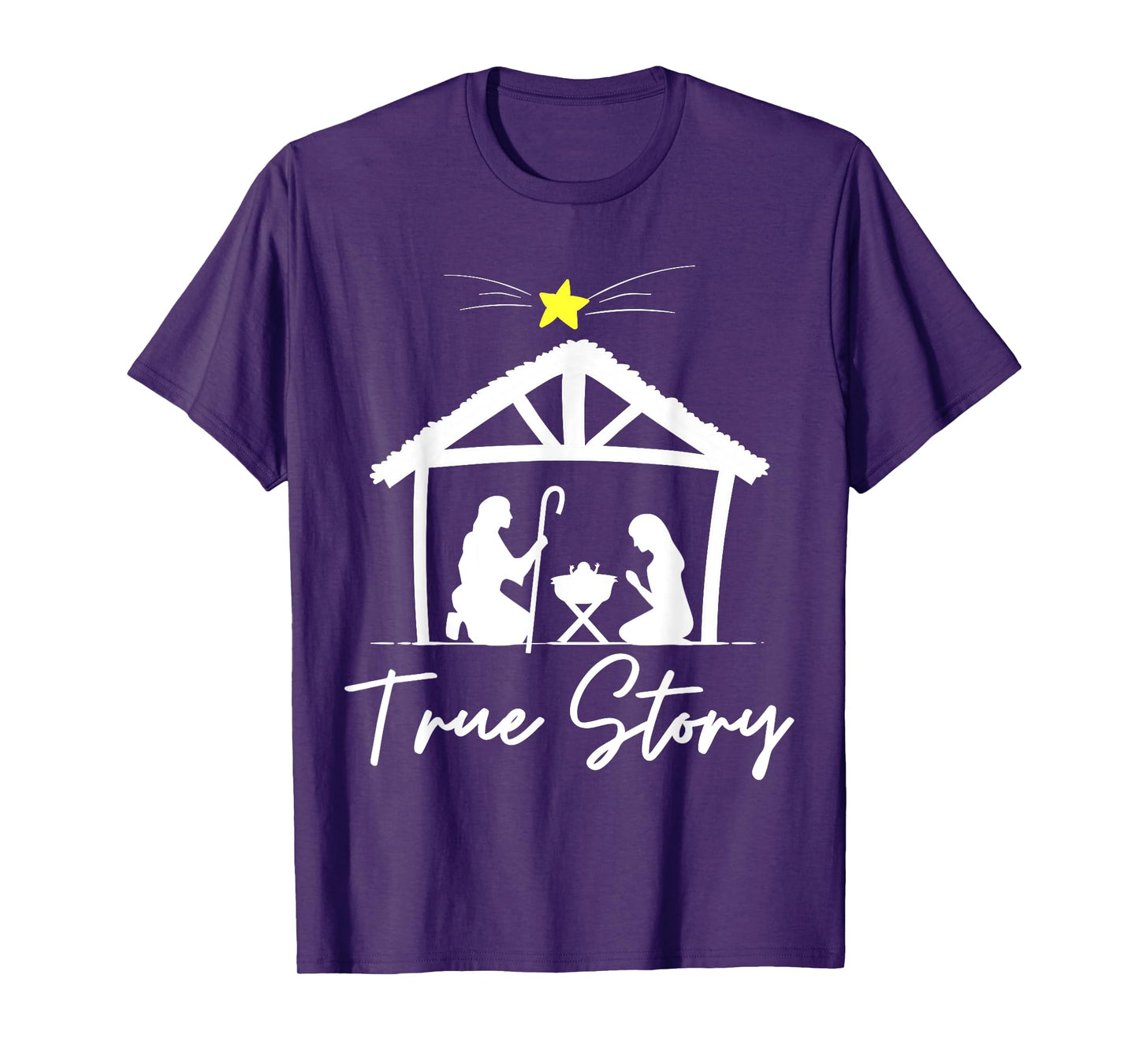 True Story Christmas Jesus Nativity T-Shirt, Christian Tee T-Shirt