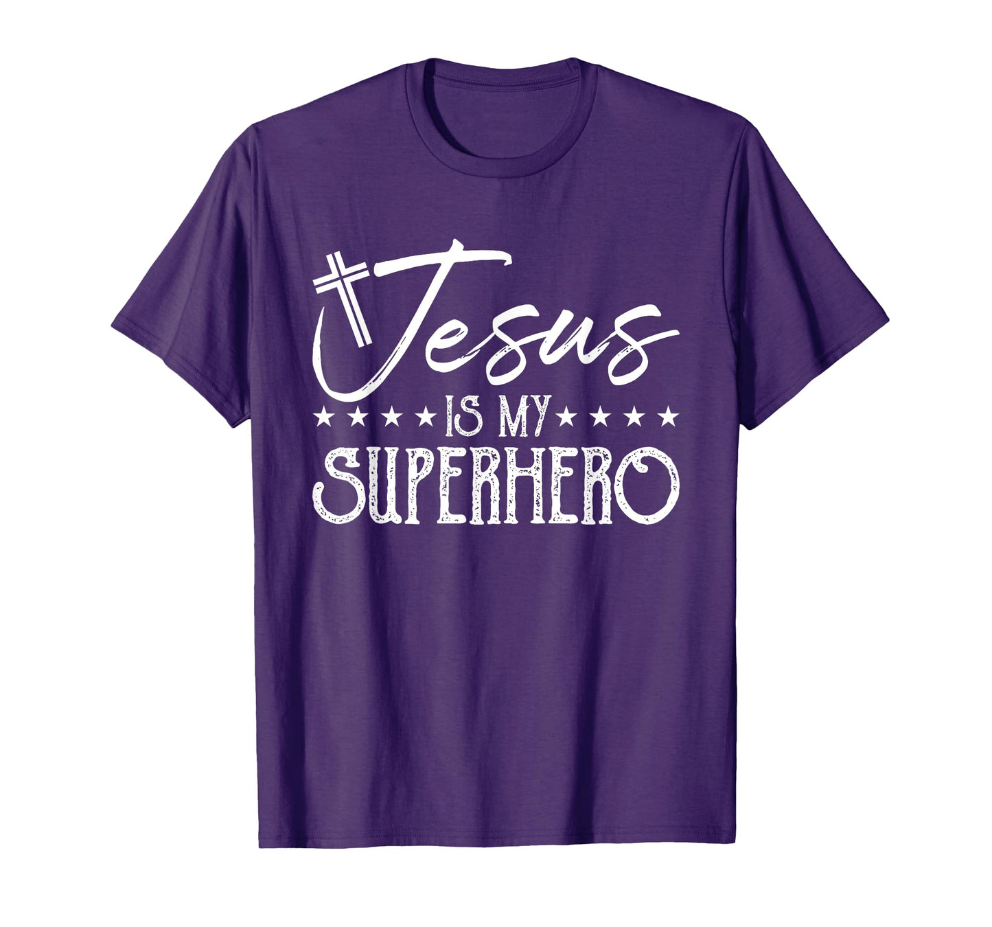 Jesus Is My Superhero - Christian Religious T-Shirt