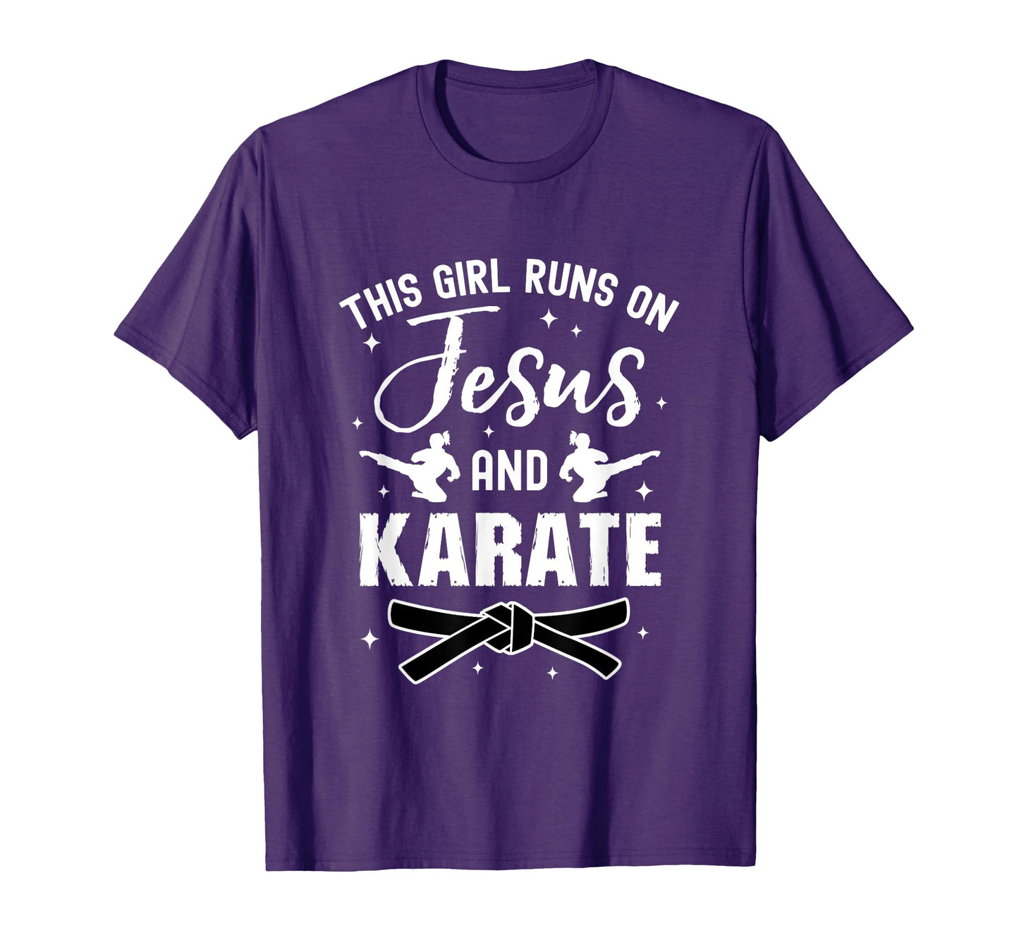 Funny Karate Design For Girls Women Karate Martial Art Lover T-Shirt