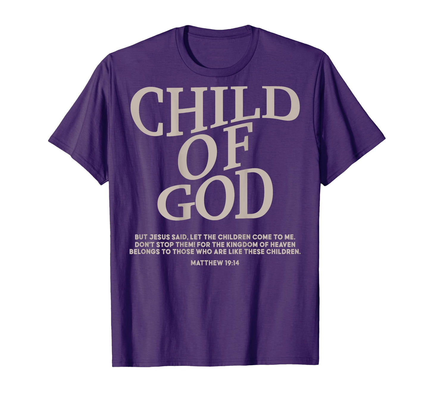 Toddler Boy Child Of God Christian Jesus Son Sister Brother T-Shirt