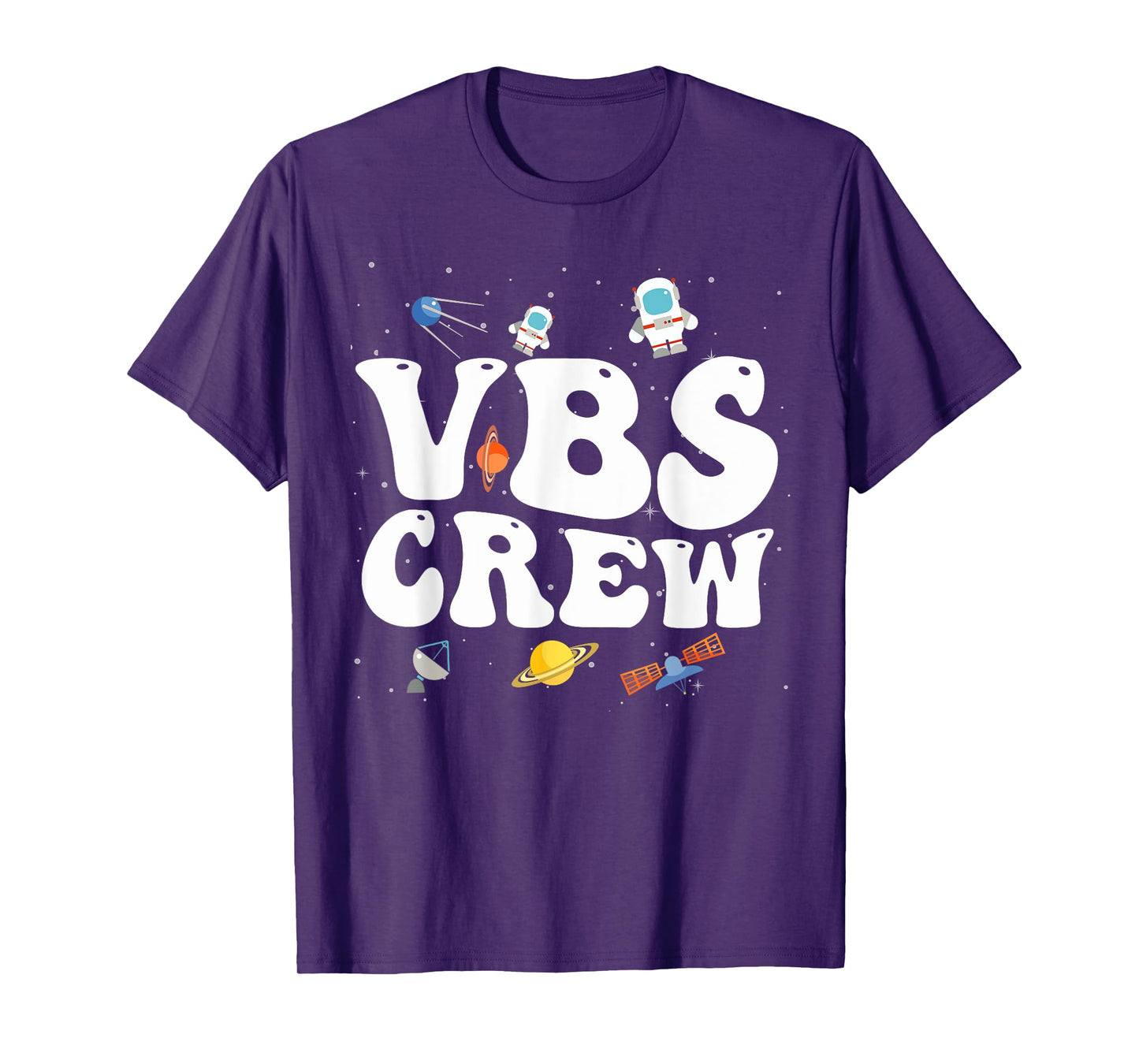Space VBS Crew Vacation Bible VBS Teacher Christian School T-Shirt