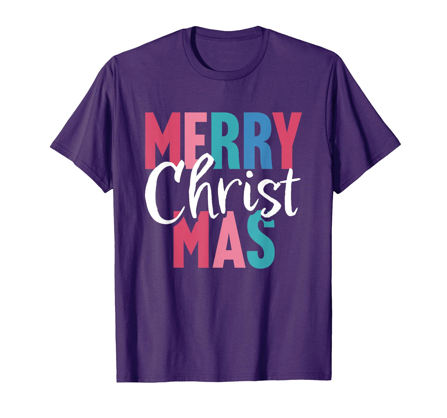 Merry Christmas Shirt Women Men Boys Girls Merry Christ Mas T-Shirt