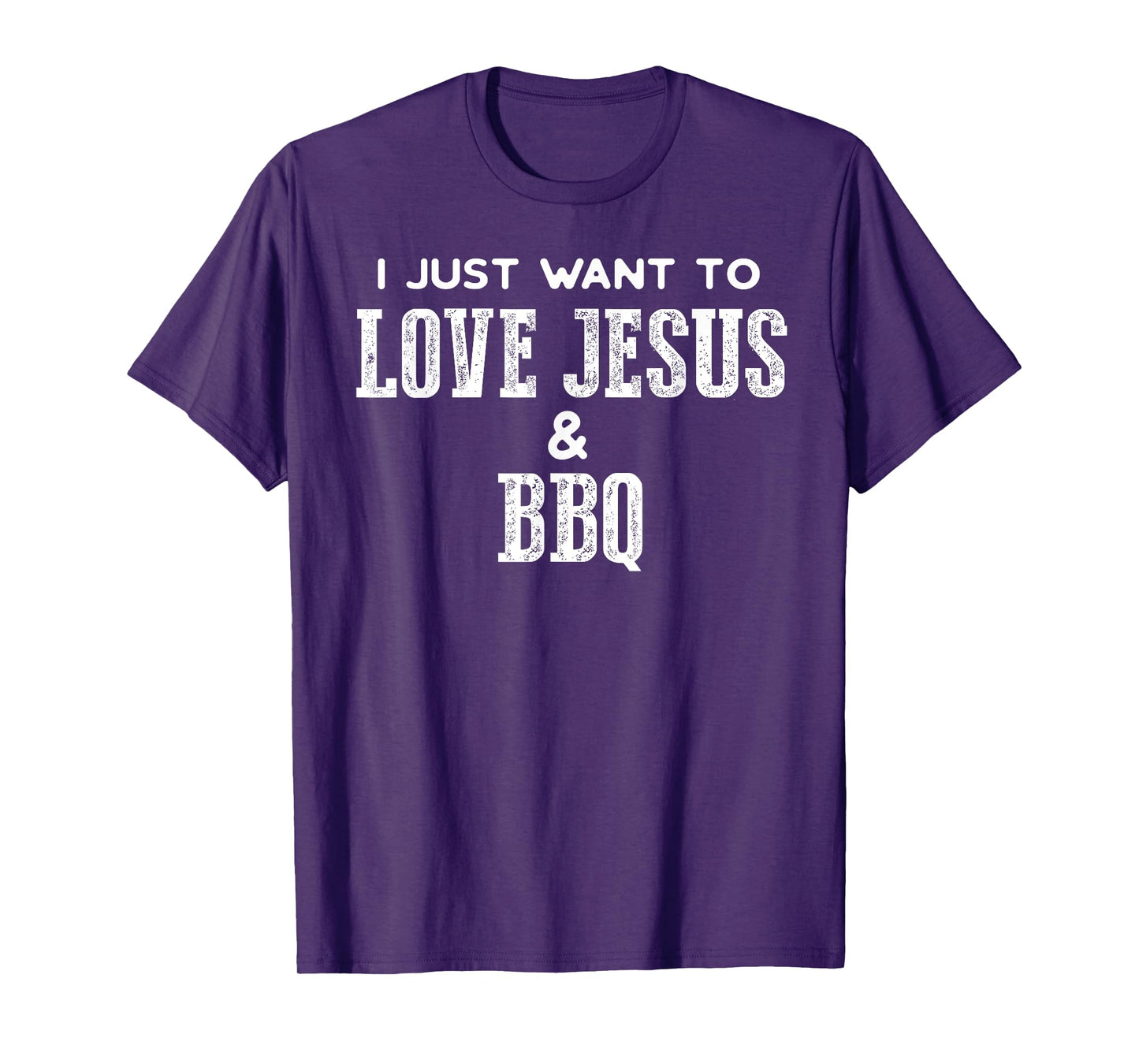 Funny Grilling T Shirt for Christian Love Jesus and BBQ T-Shirt