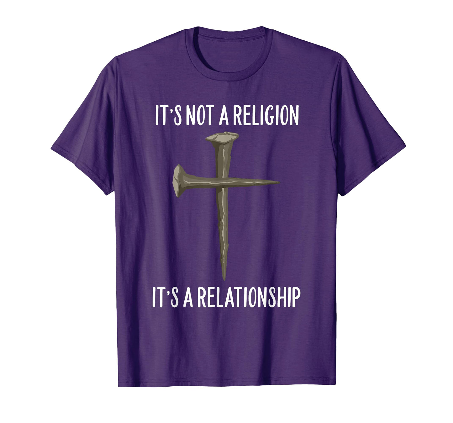 It’s Not A Religion, It's A Personal Relationship Cross T-Shirt