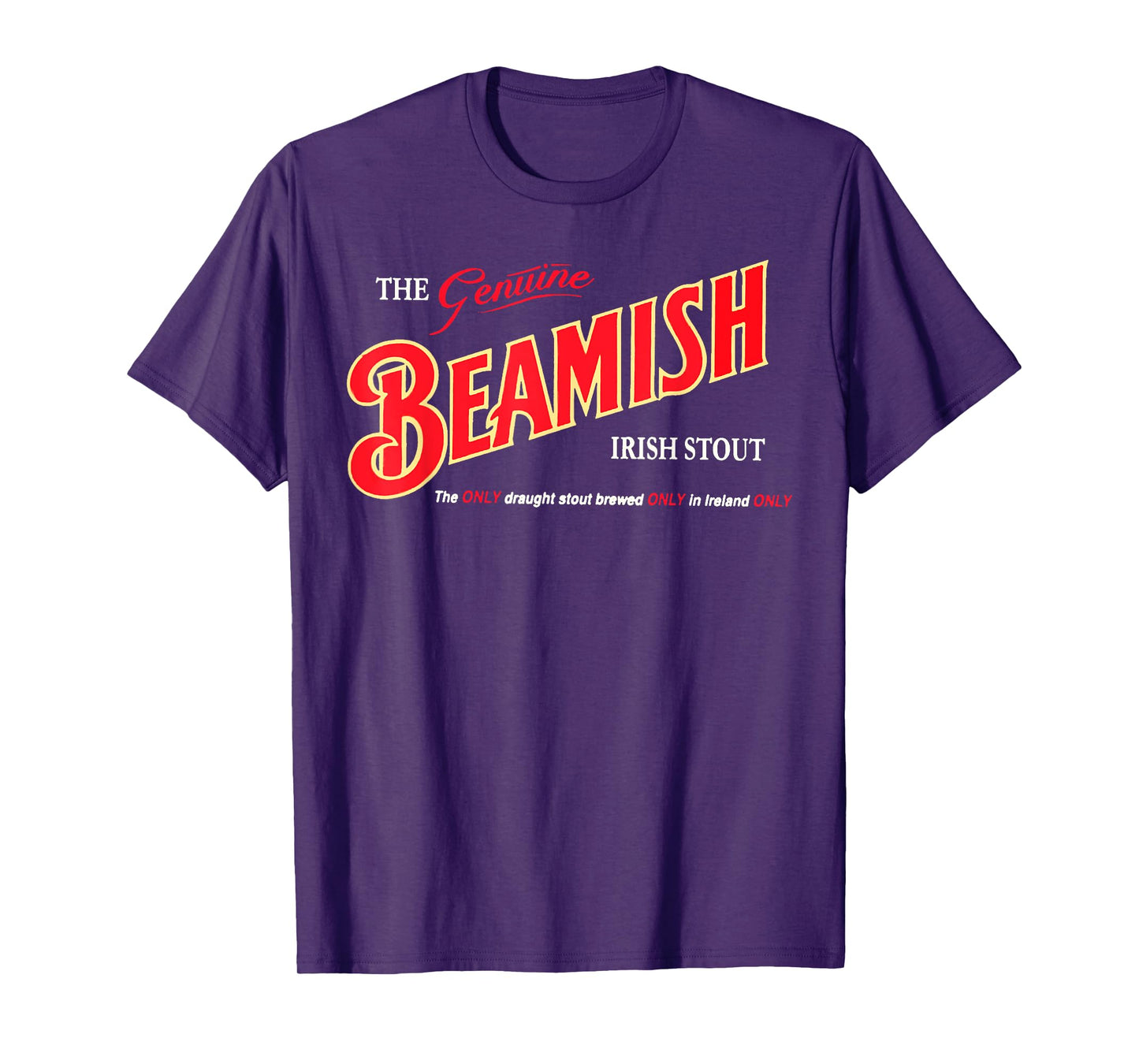 Vintage Quote The Beamish Funny Irish Basic Retro Essential T-Shirt