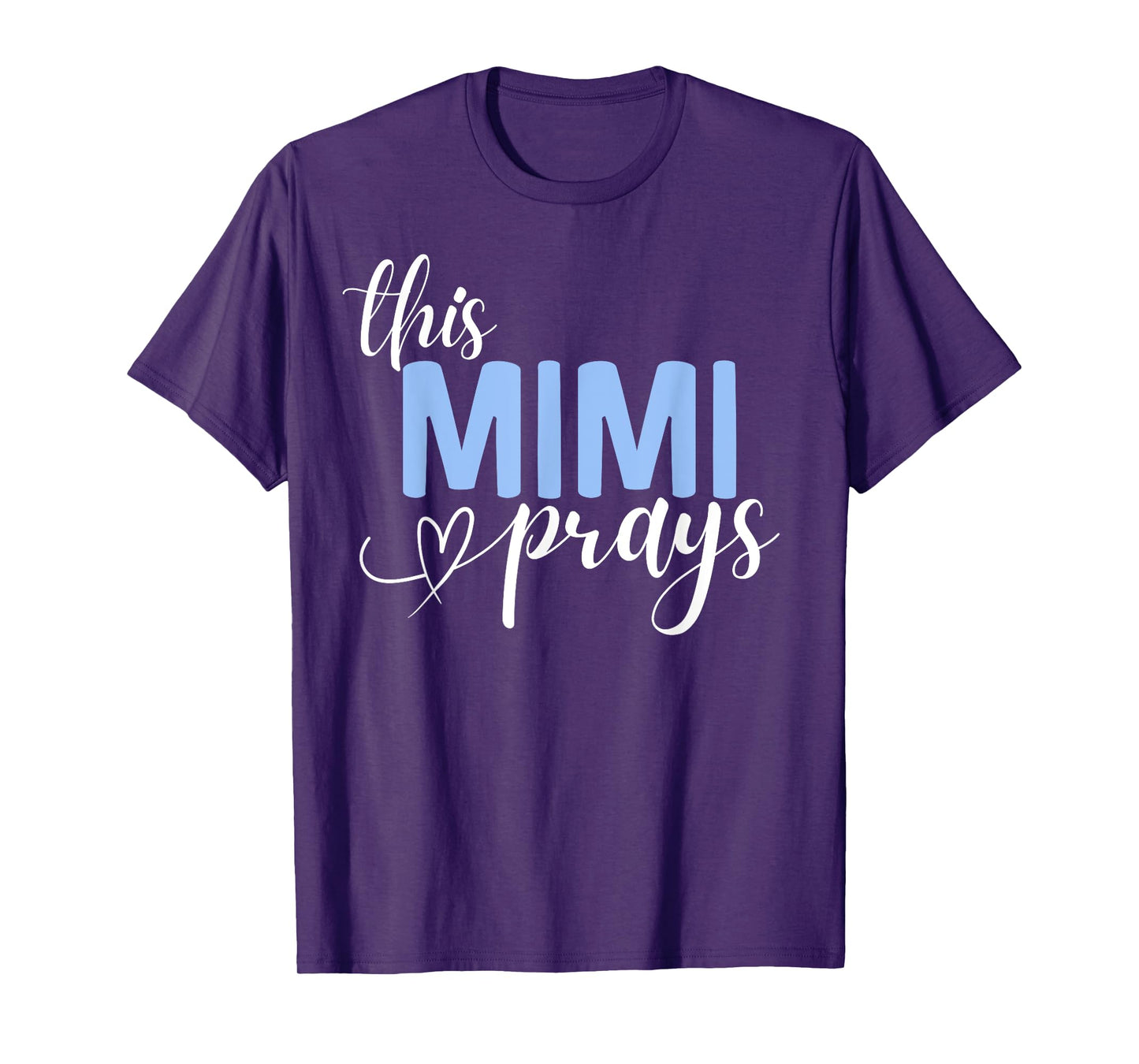 This Mimi Prays Perfect Christian Faithful Mimi T-Shirt