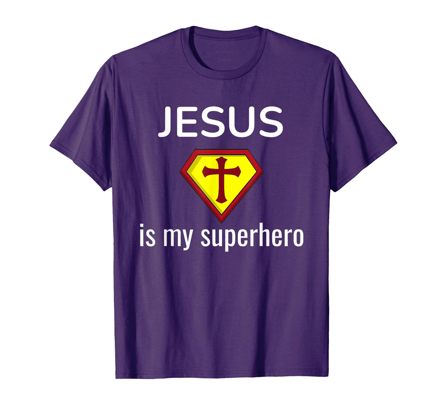 Jesus Is My Superhero Funny Christian Gift Religious T-Shirt T-Shirt