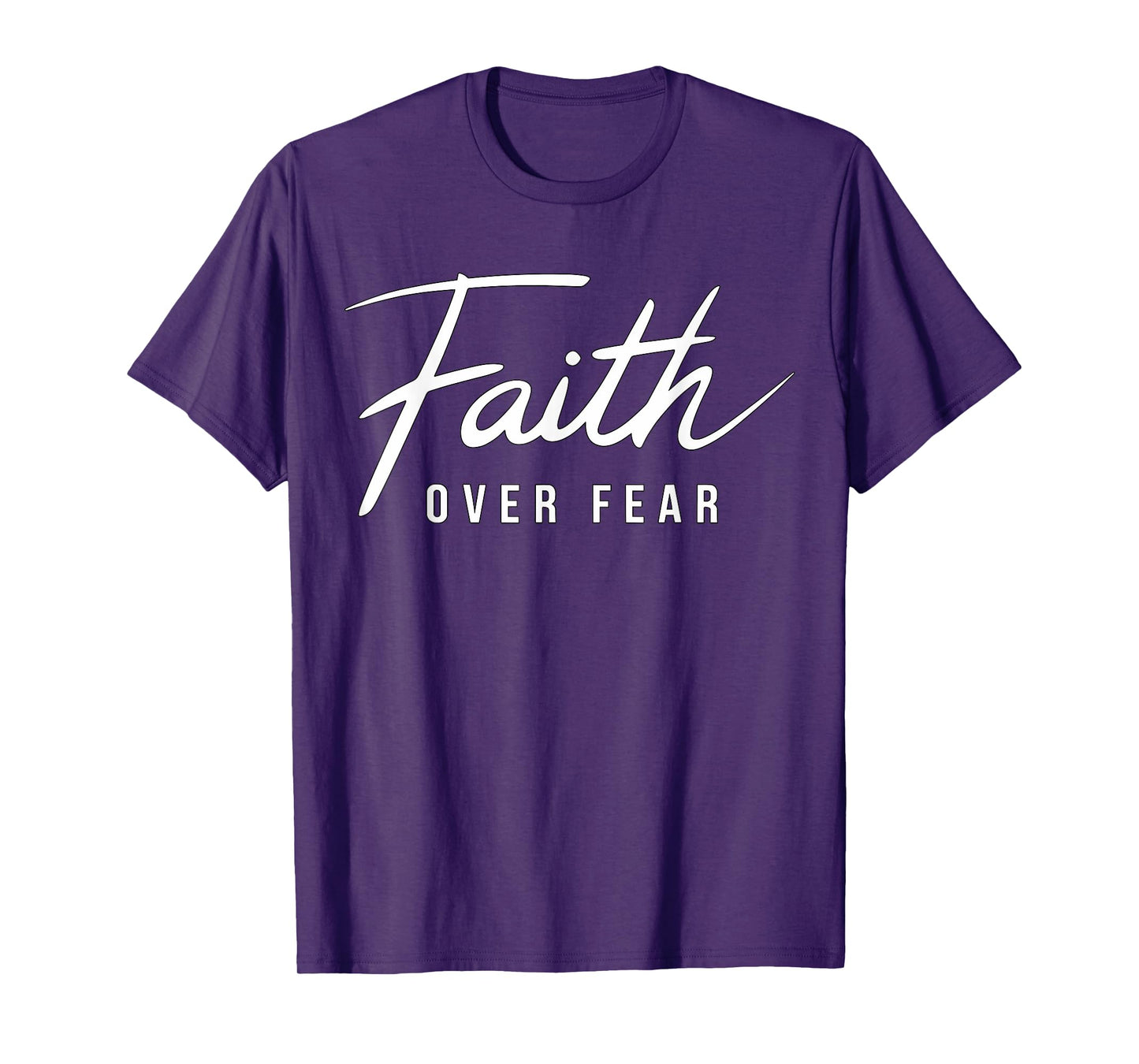 Faith over Fear Christian Jesus T-Shirt