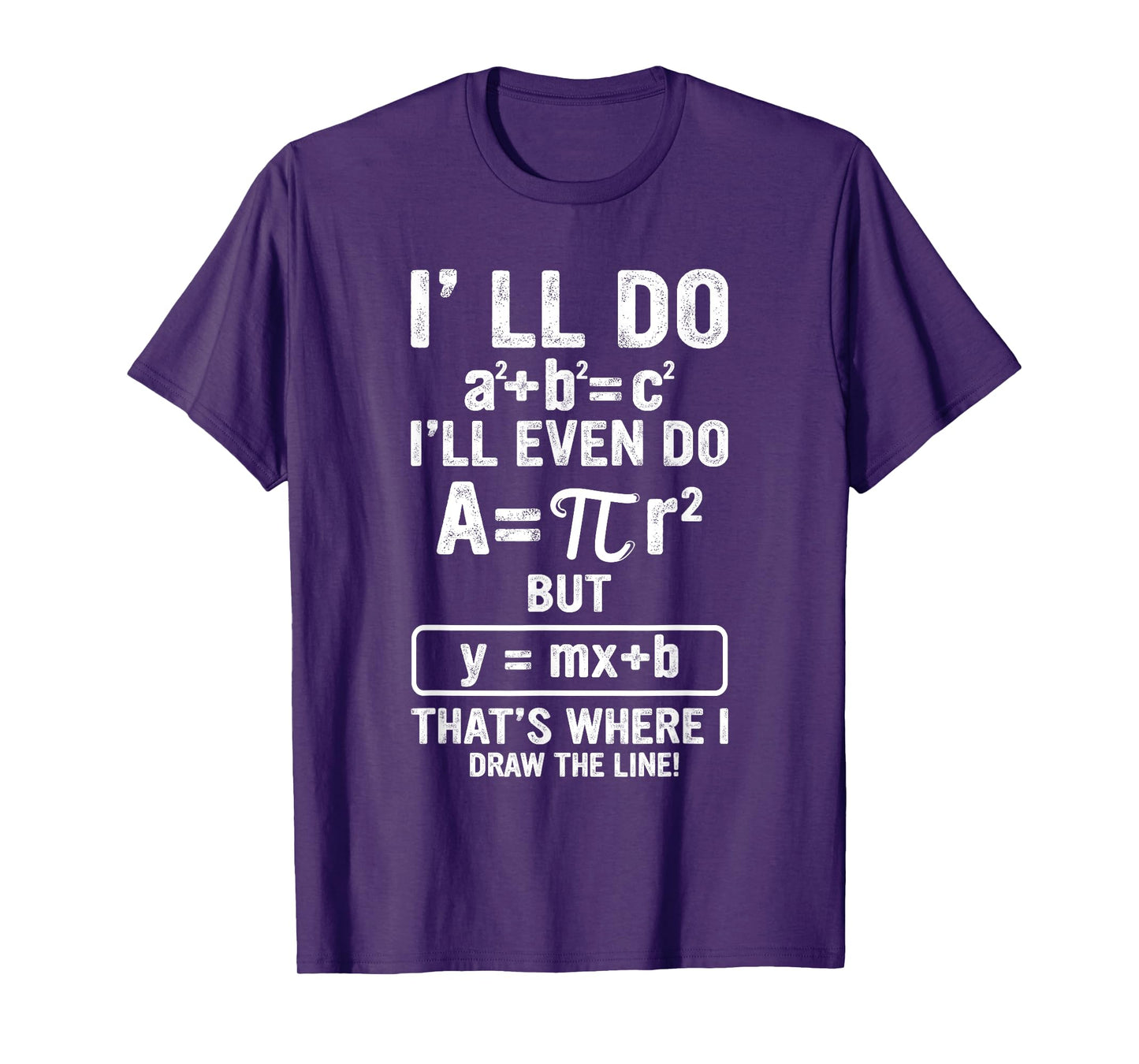 Funny Math Teacher Joke Men Women Fun Best Math Quotes T-Shirt