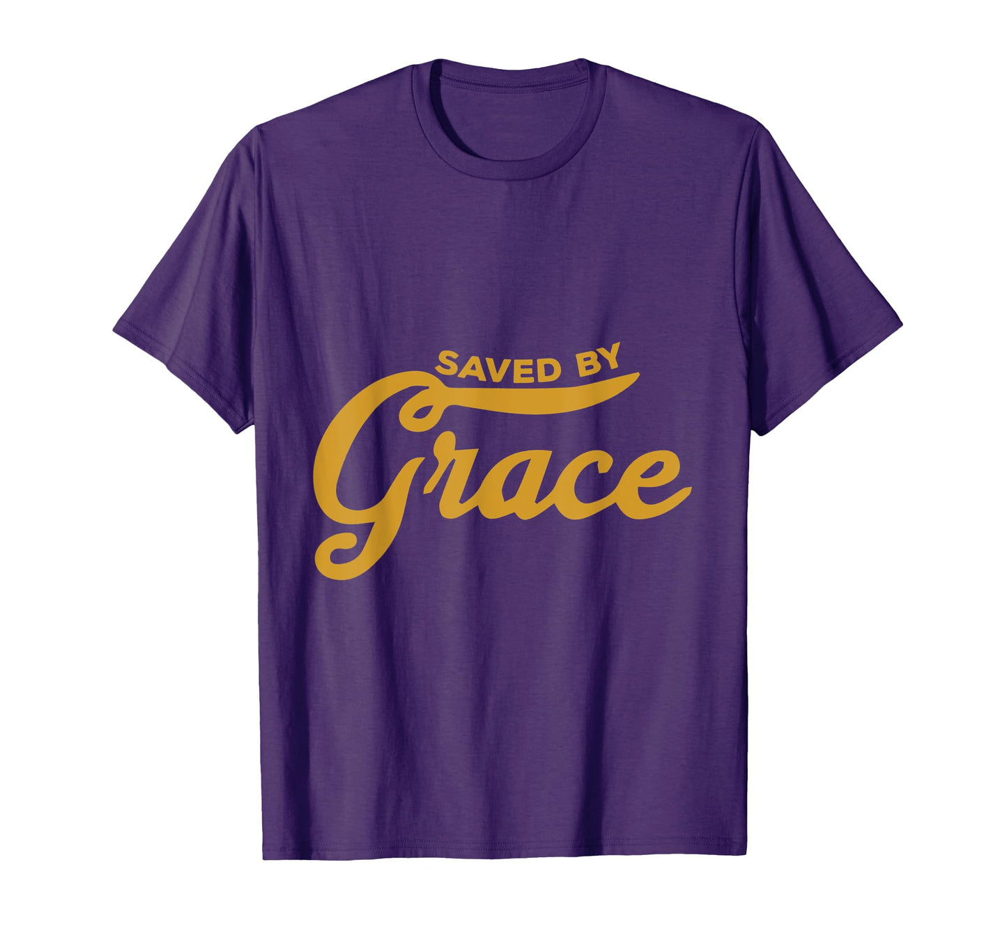 Saved By Grace - Religious Christian Faith & Hope - Cutlass T-Shirt