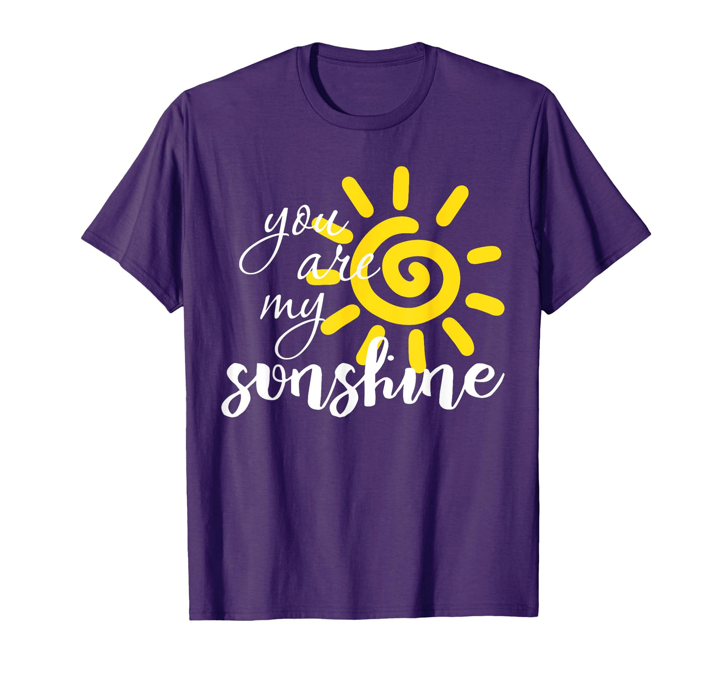 You Are My Sunshine Cute Positive Retro Sun Inspirational T-Shirt