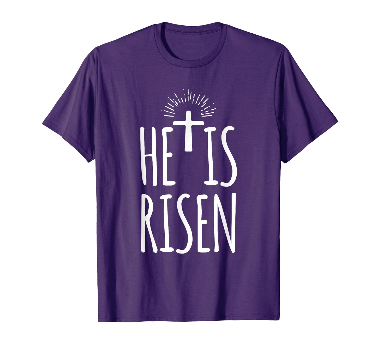 He Is Risen Shirt for Men Women Christian Happy Easter T-Shirt