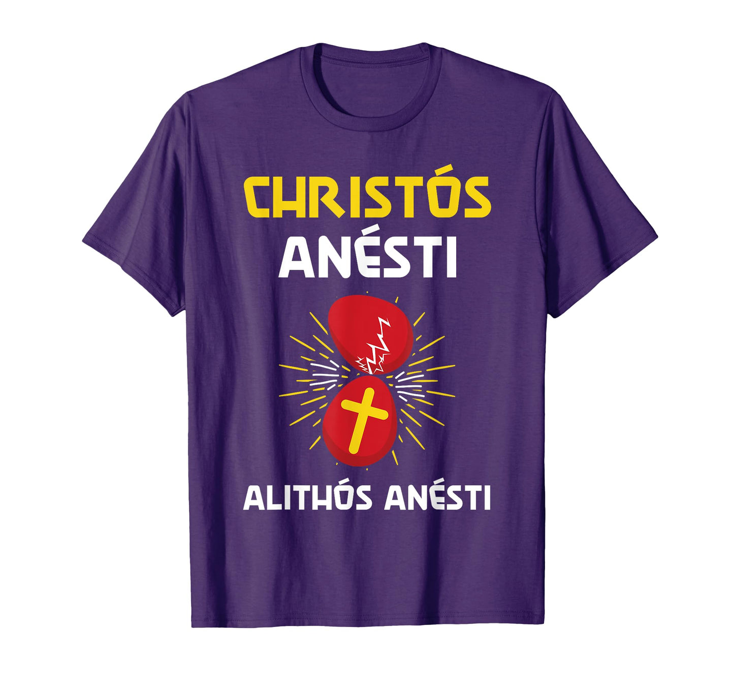 Christos Anesti Paschal Greeting Greek Easter T-Shirt