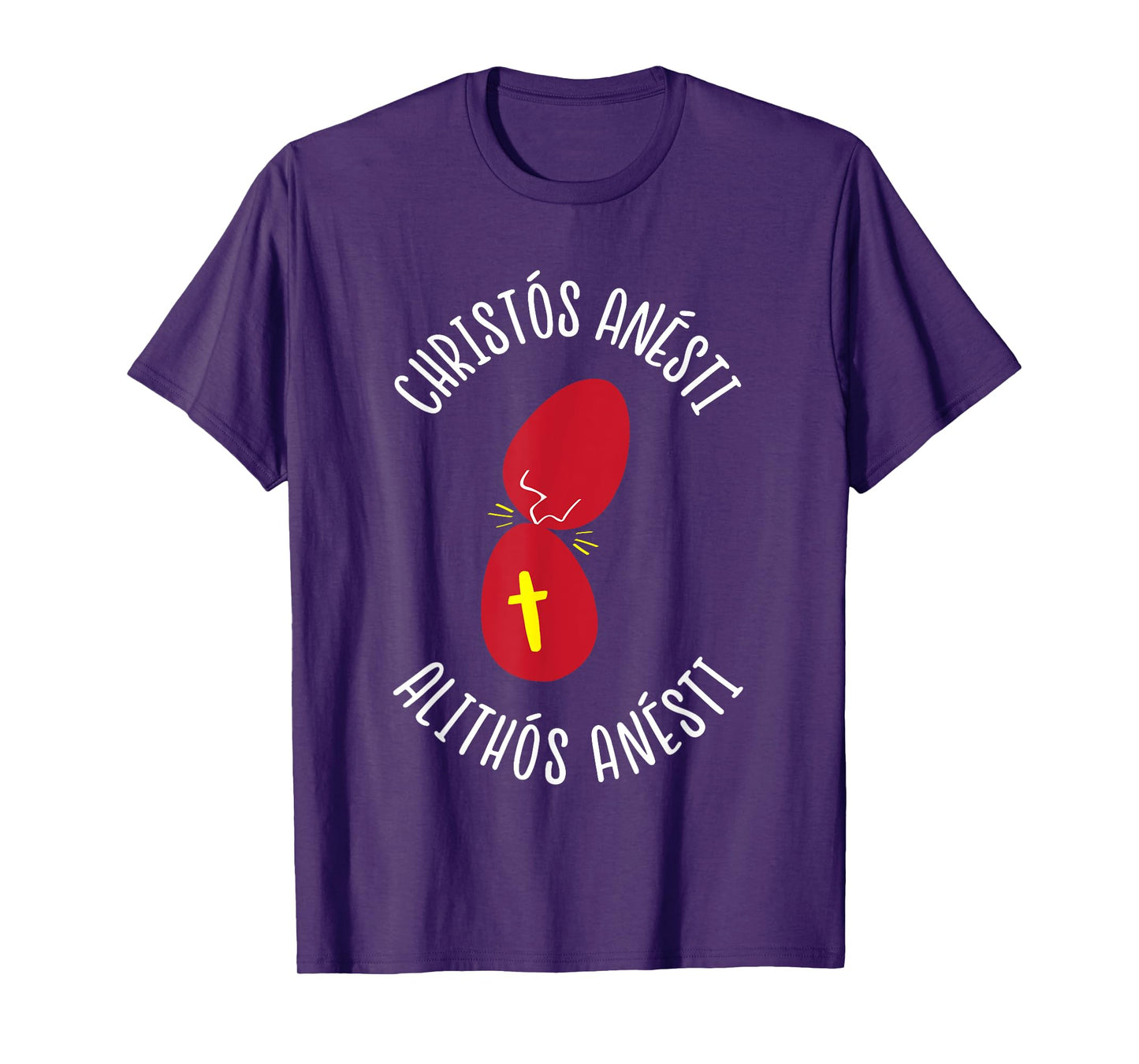 Greek Easter Tsougrisma Red Egg Tapping Game T-Shirt