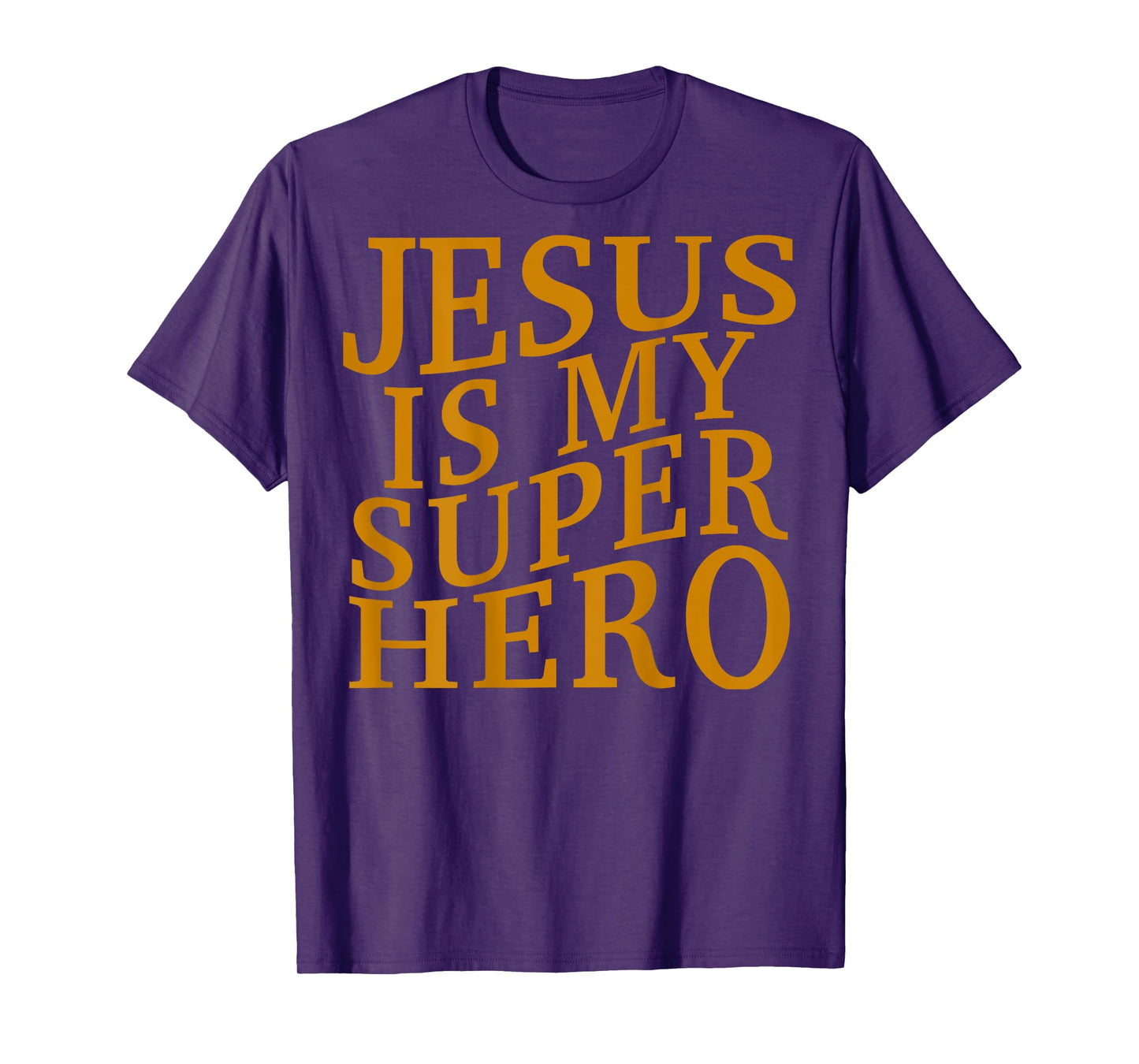 Toddler Jesus is My Superhero Christian God Son Brother Kids T-Shirt