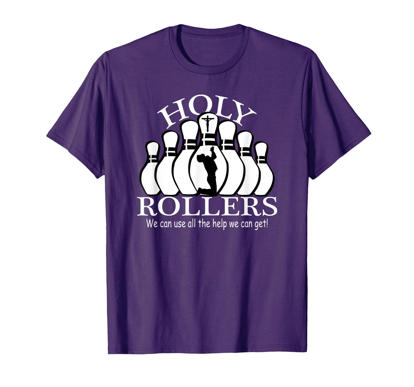 Holy Rollers Matching Bowling team t-shirt T-Shirt