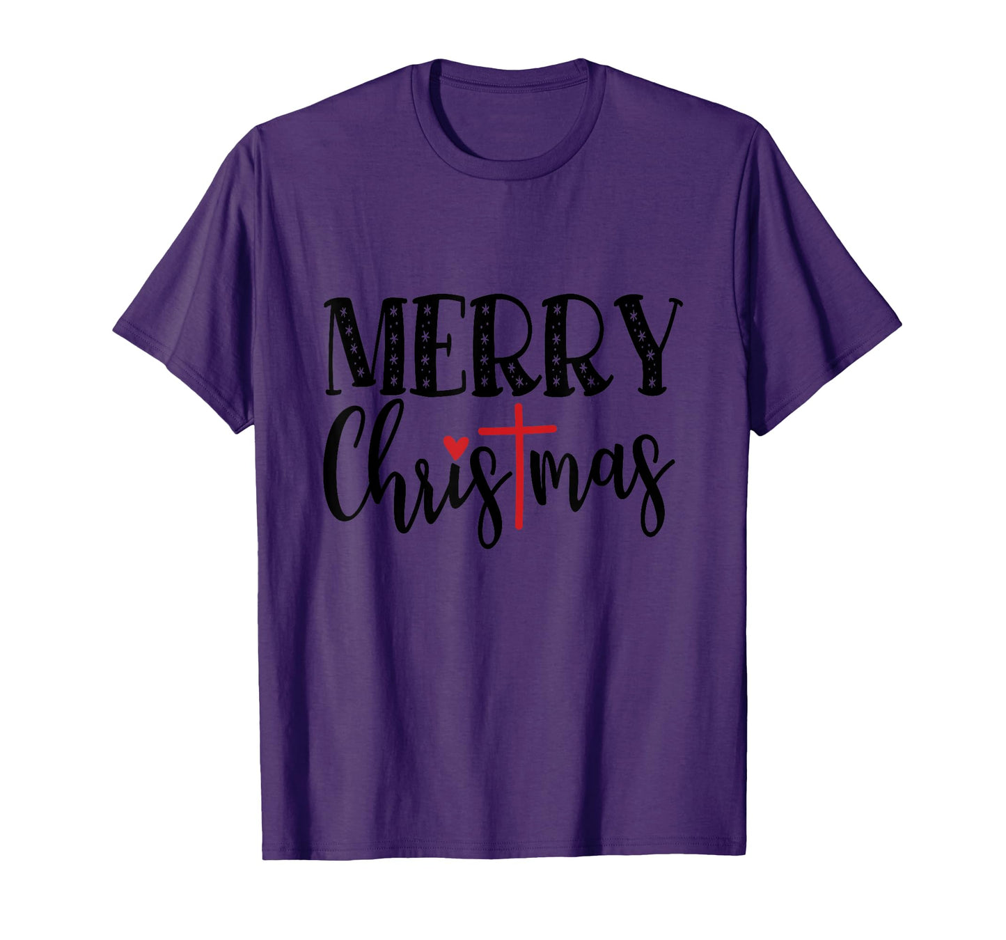Merry Christmas Cute Christ Christian Religious Holiday T-Shirt