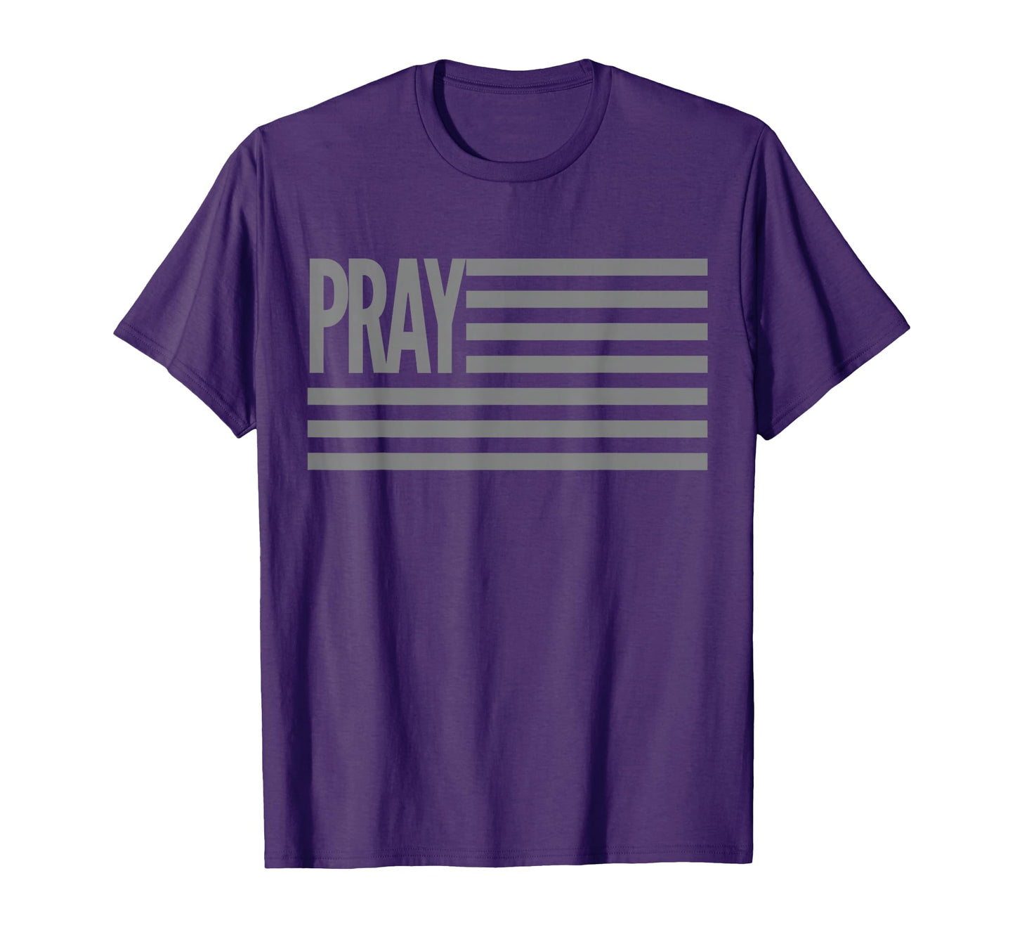 National Day of Prayer American Flag Patriotic Pray Design T-Shirt