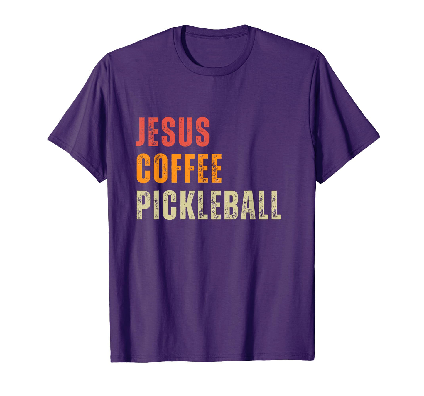Jesus Coffee Pickleball Funny Christian Pickleball Lovers T-Shirt