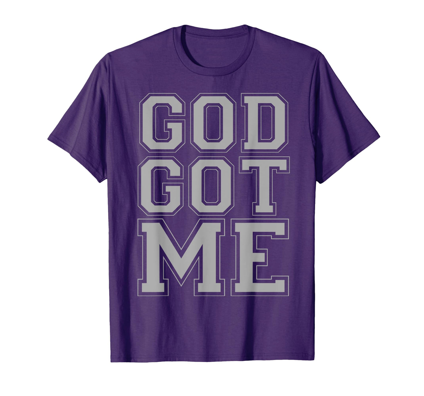 Christian T Shirts God Got Me (grey) T-Shirt