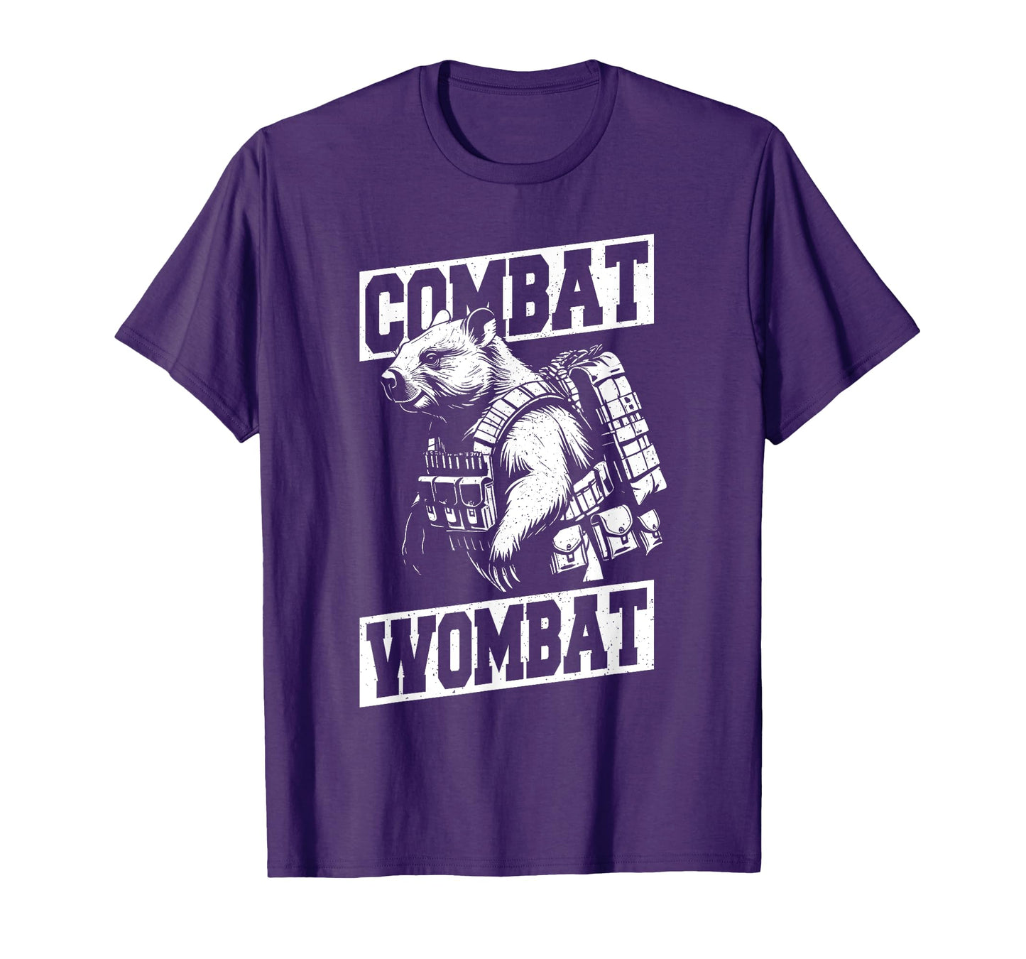 Burrowing Animal Australian Marsupial Combat Wombat T-Shirt