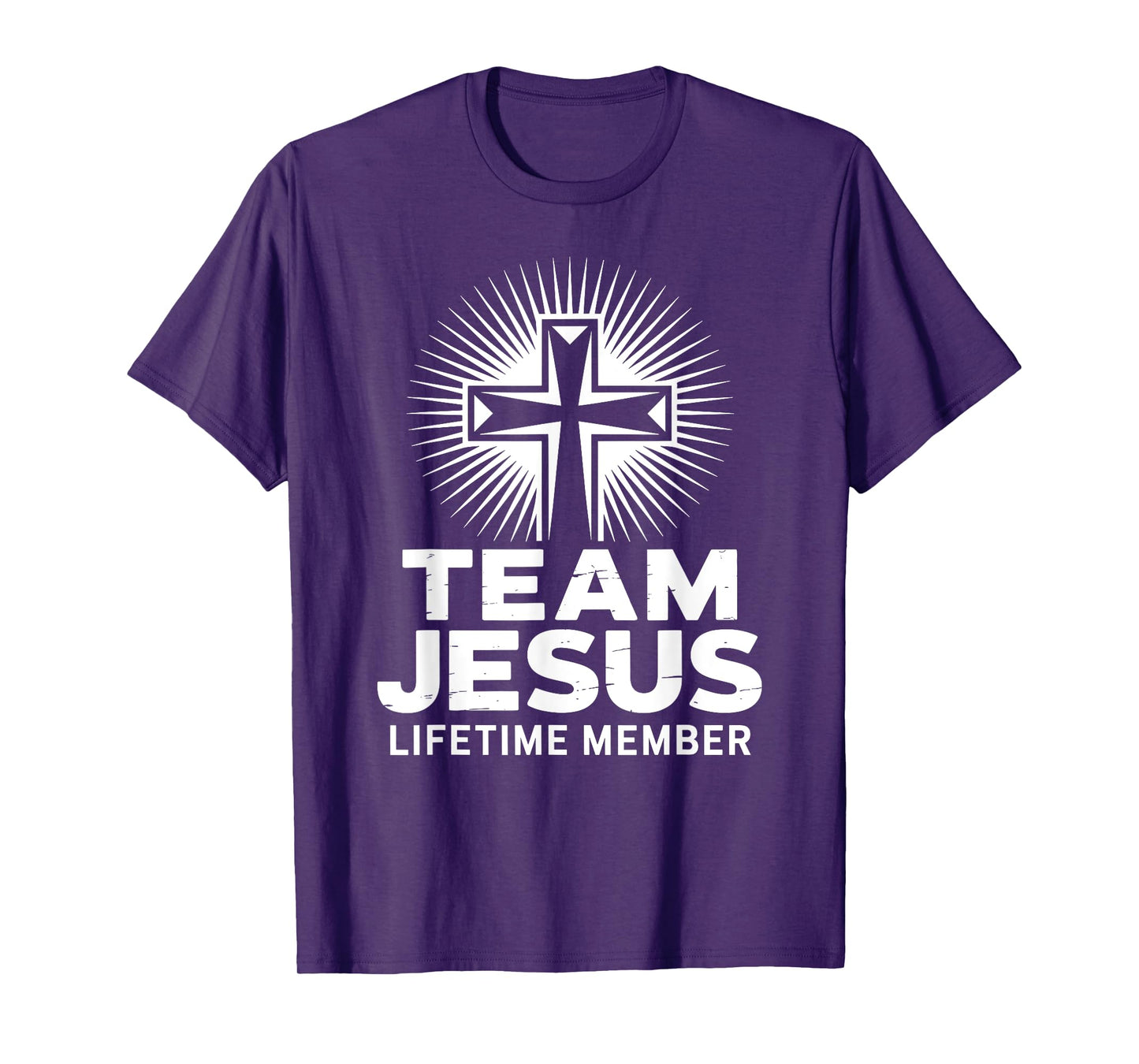 Member of Team Jesus Cross Christian Saying Bible Faith T-Shirt