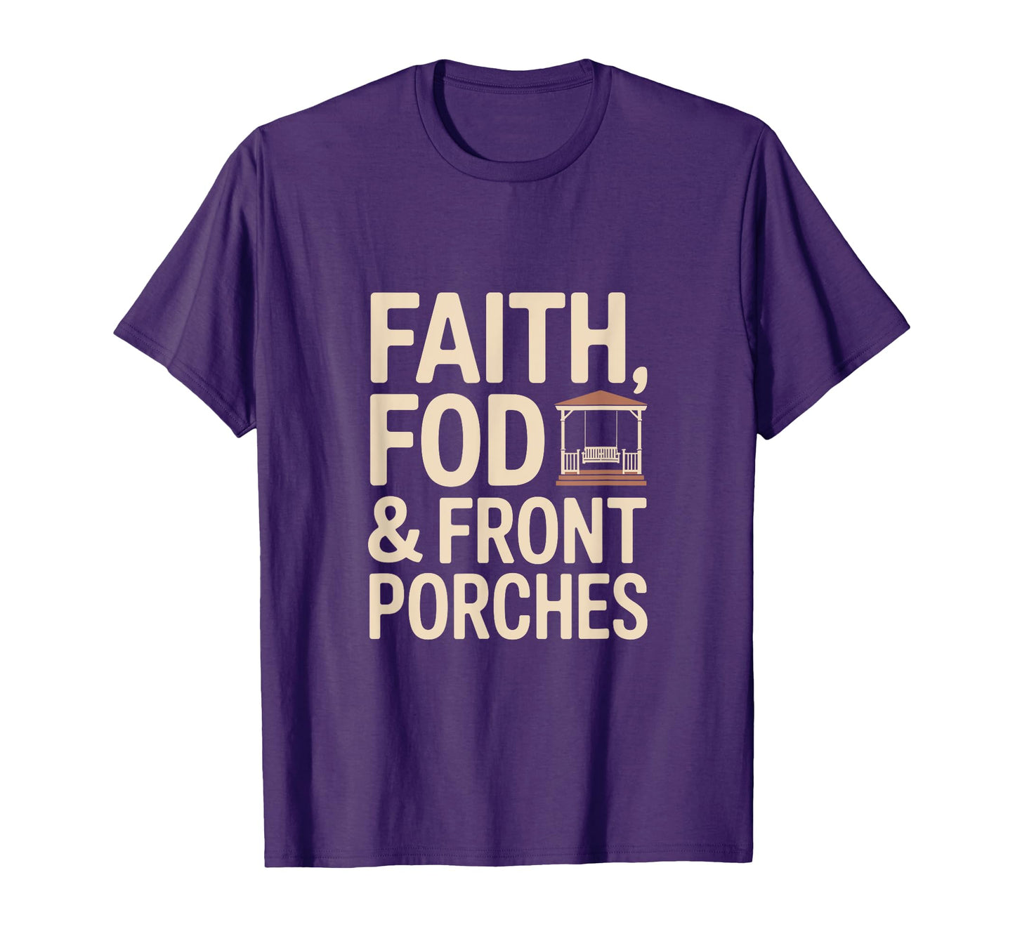 Mississippi Heritage Faith, FOD & Porches T-Shirt