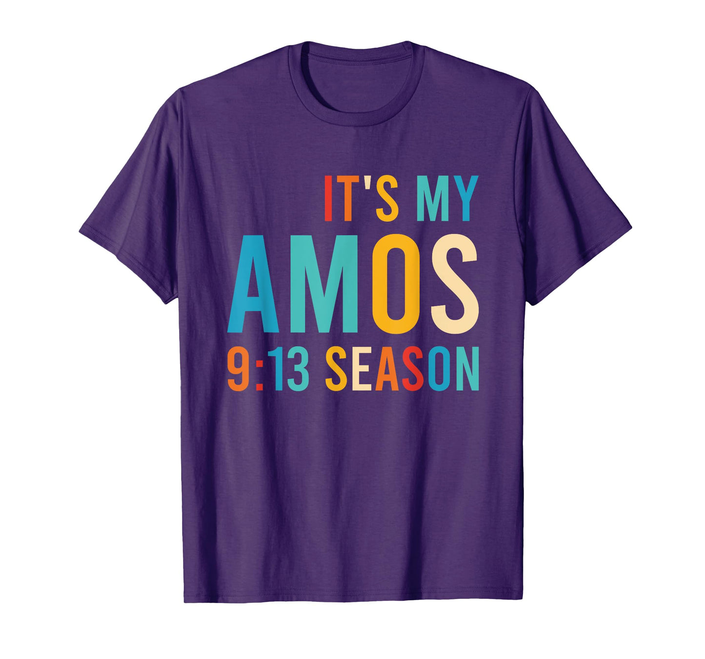 It's My Amos 9:13 Season Bible Christ Vintage Design T-Shirt