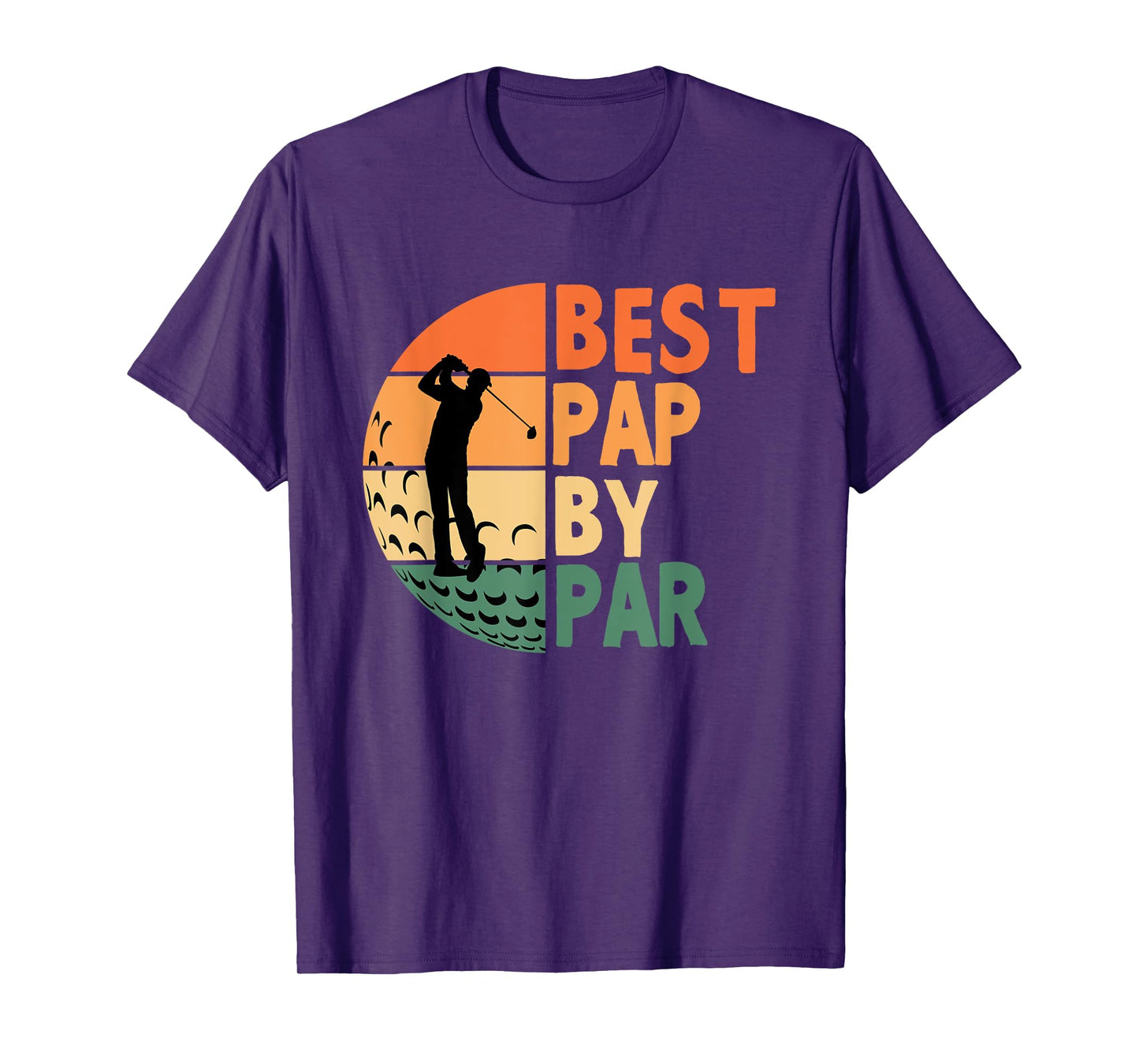 Best Pap By Par Golfing Funny Golf Golfer T-Shirt