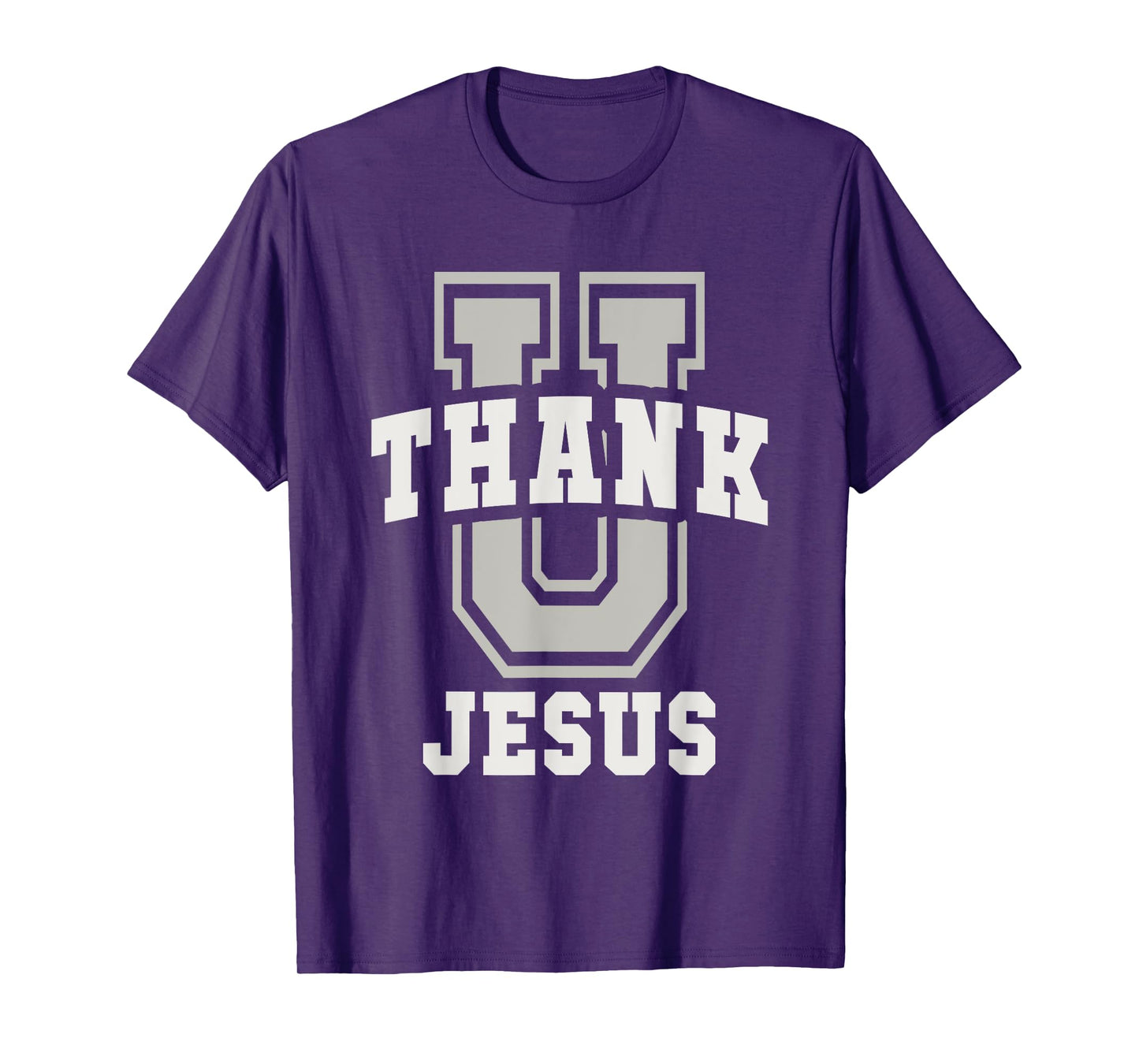 Cute University Thank You Jesus U College Education Jock T-Shirt