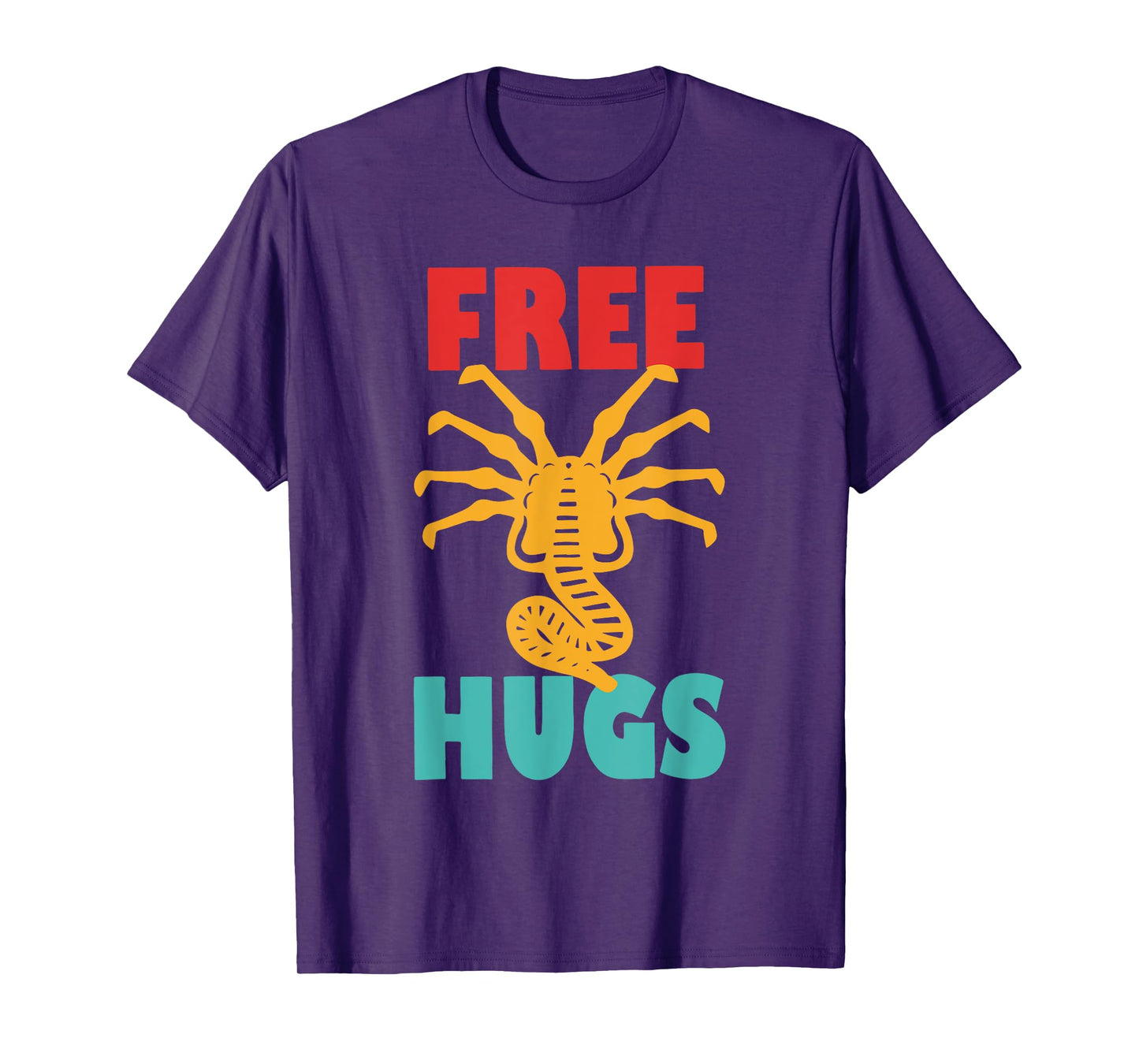 FREE ALIEN HUGS Funny design T-Shirt