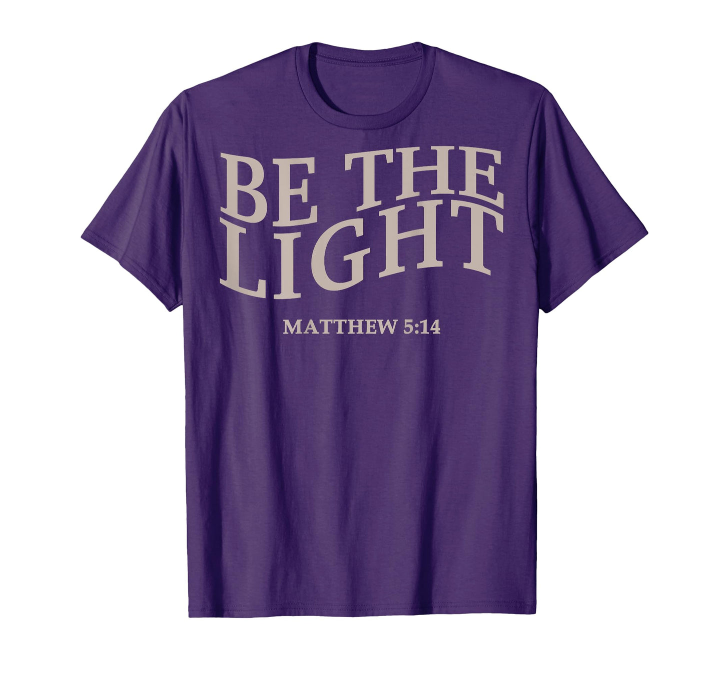 Be The Light Christian Jesus Toddler God Son Sister Brother T-Shirt